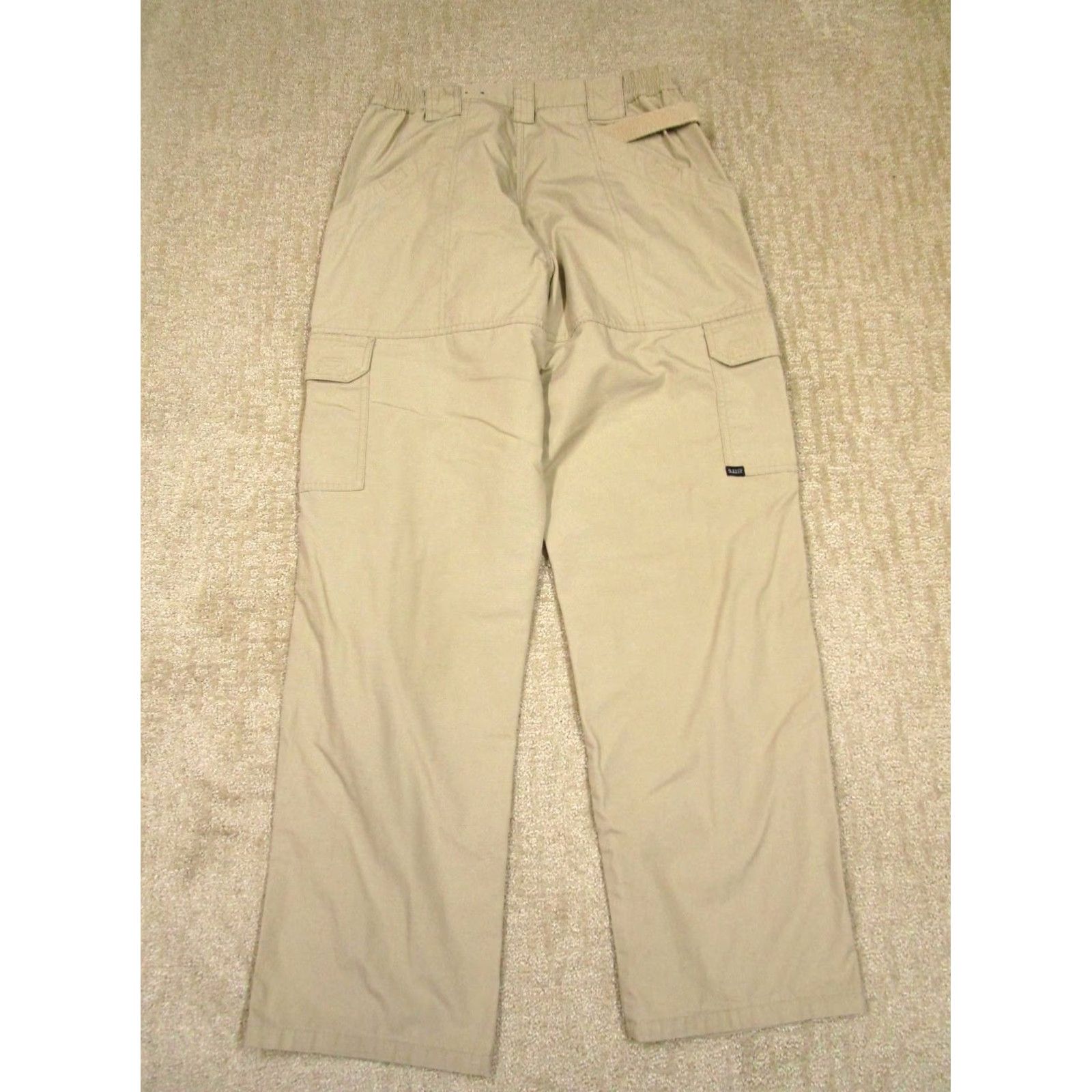 Vintage 5.11 Tactical Pants Men 32x32 Brown Cargo Rip Stop Utility Trousers Stretch Cargo Pocket Size US 32 / EU 48 - 3 Thumbnail