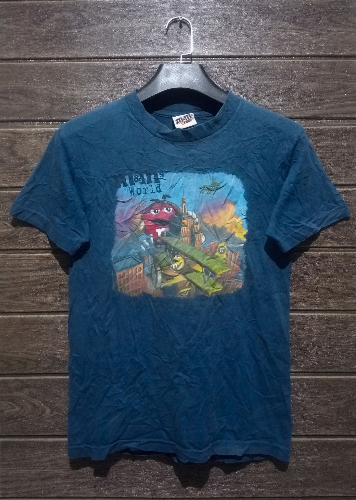 Vintage Vintage m&m's World New York City Tee Size US S / EU 44-46 / 1 - 1 Thumbnail