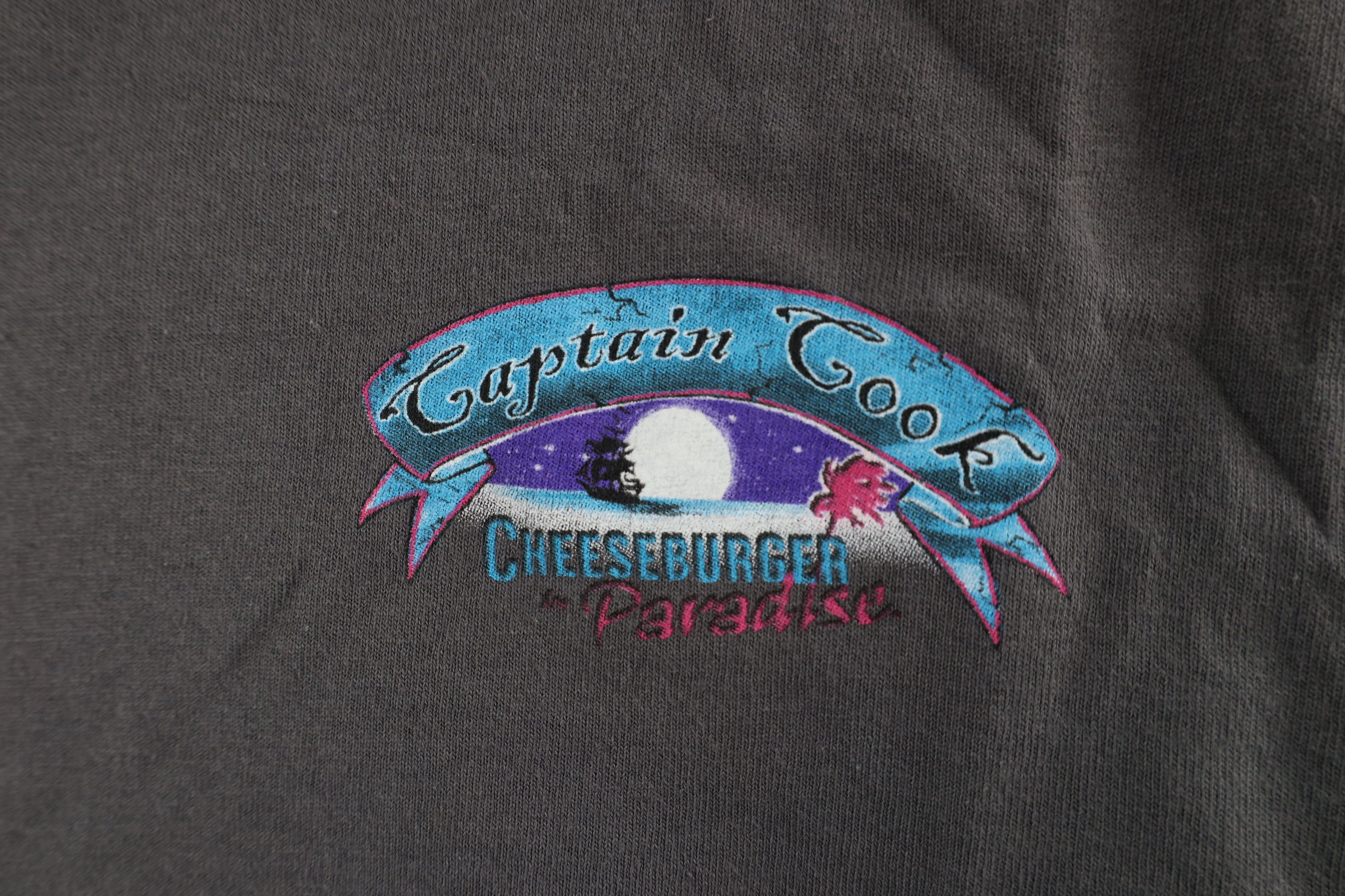 Vintage Vintage Streetwear Cook Cheeseburger In Paradise T-Shirt Size US M / EU 48-50 / 2 - 4 Thumbnail