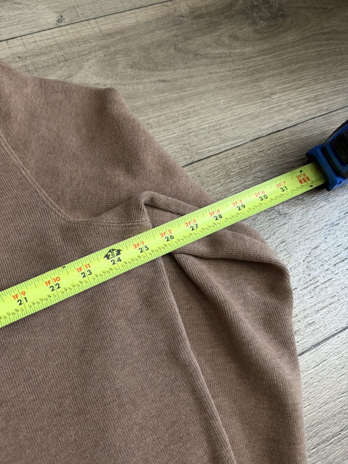 Polo Ralph Lauren Vintage 90’s Polo Ralph Lauren Sweater Brown Quarter zip XL Size US XL / EU 56 / 4 - 8 Thumbnail