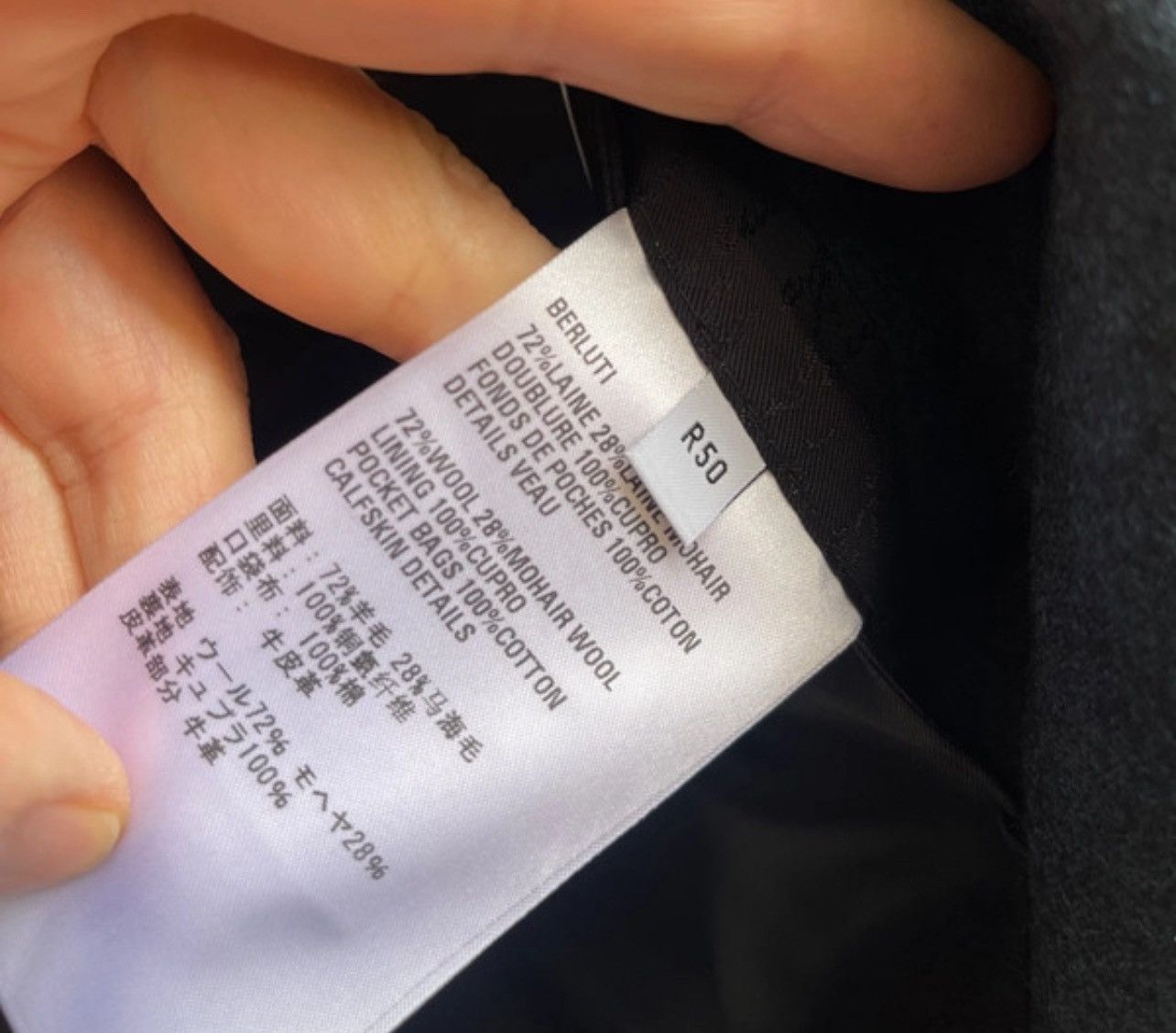 Berluti Berluti jacket 50R excellent condition - gray and green Size 50R - 4 Thumbnail