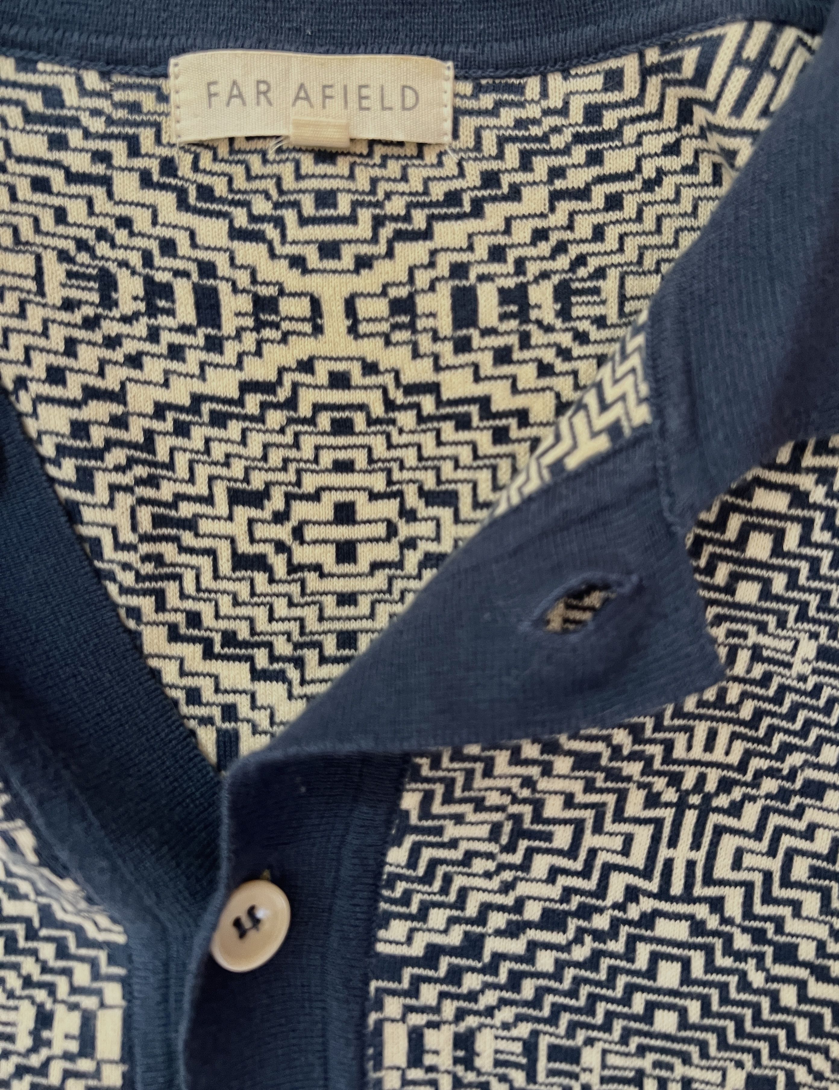 Far Afield Far Afield 'Zig Zag Cardigan' Shirt Size US L / EU 52-54 / 3 - 3 Thumbnail