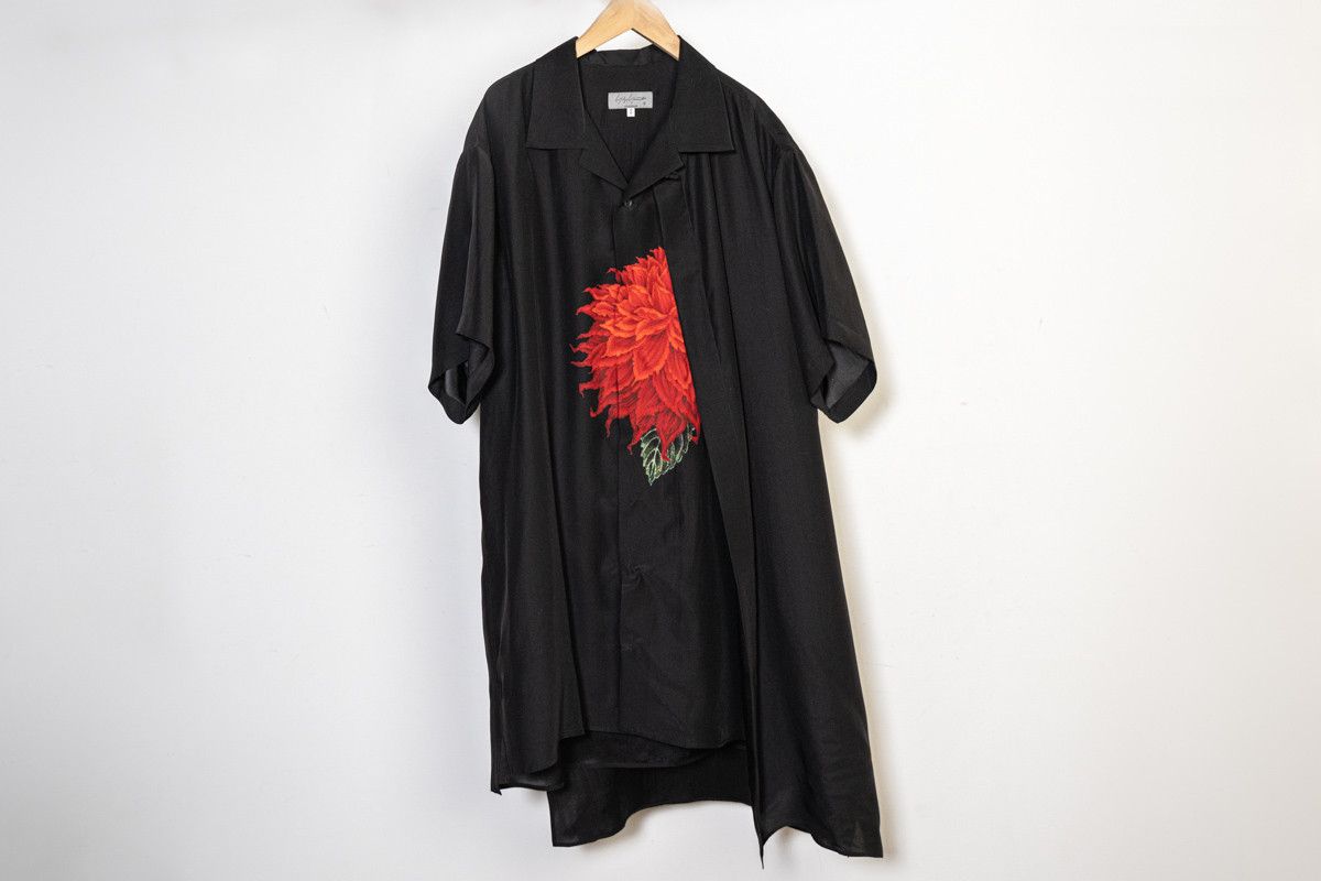 Yohji Yamamoto Yohji Yamamoto Pour Homme - Silk Dahlia Layered 