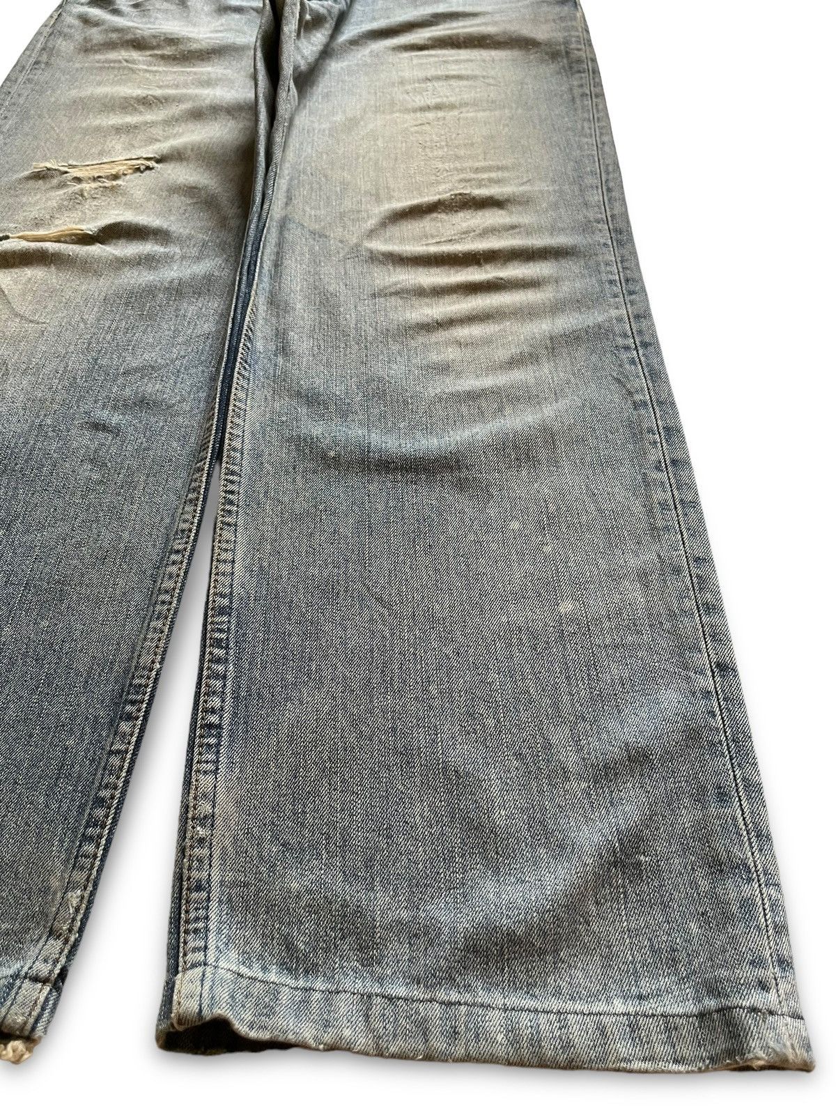 Levi's Vintage 90s Levis 502 Japan Rusty Wash Distress Baggy Jeans Size US 38 / EU 54 - 7 Thumbnail
