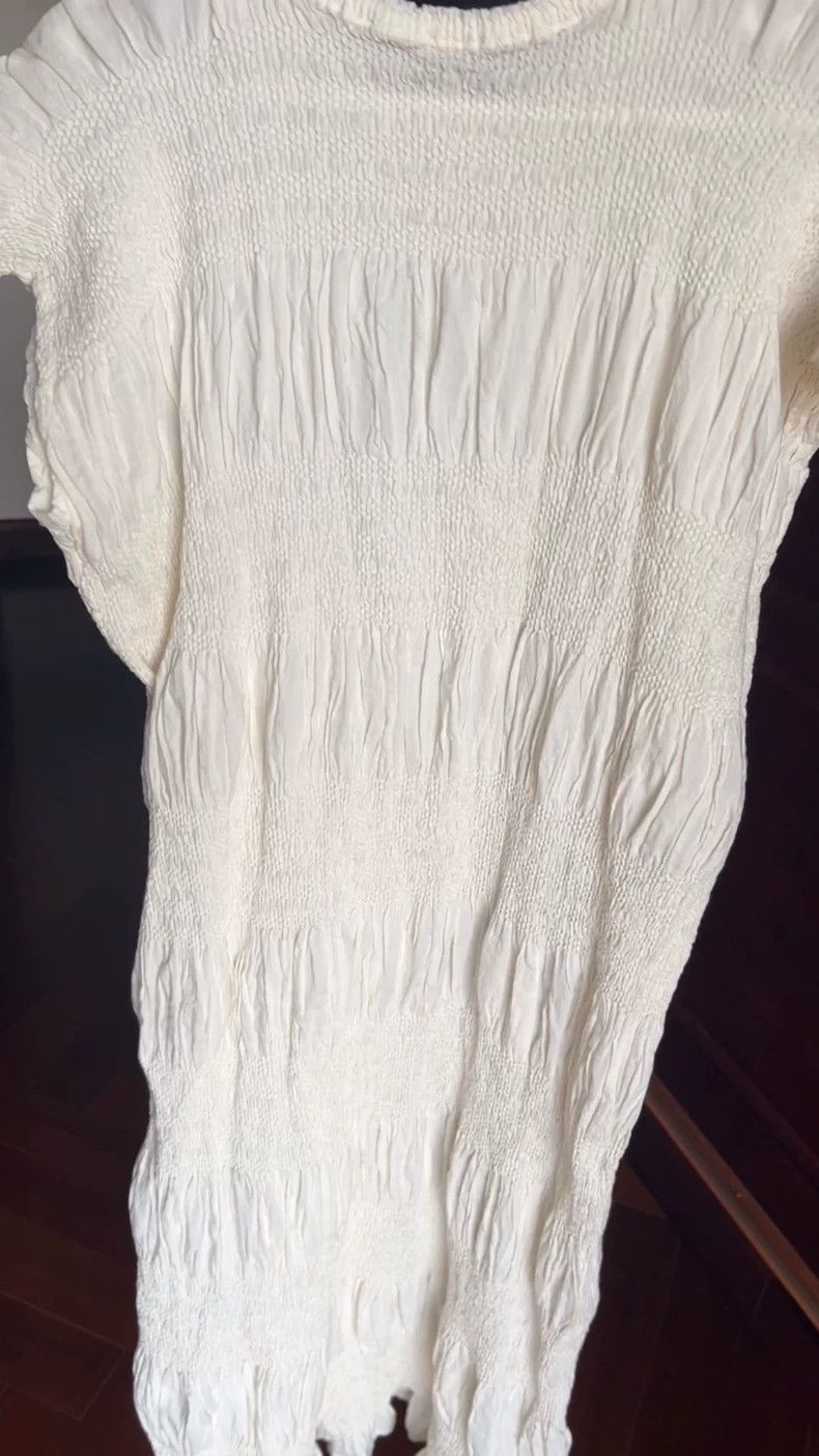 Issey Miyake Issey Miyake size:one size Beige dress Size S / US 4 / IT 40 - 1 Thumbnail