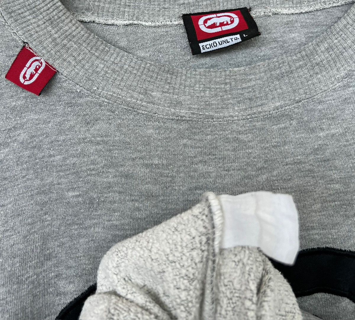Ecko Unltd. × Marc Ecko × Vintage Vintage Y2K Ecko Unltd Big Logo Sweatshirt Baggy Size US L / EU 52-54 / 3 - 6 Thumbnail