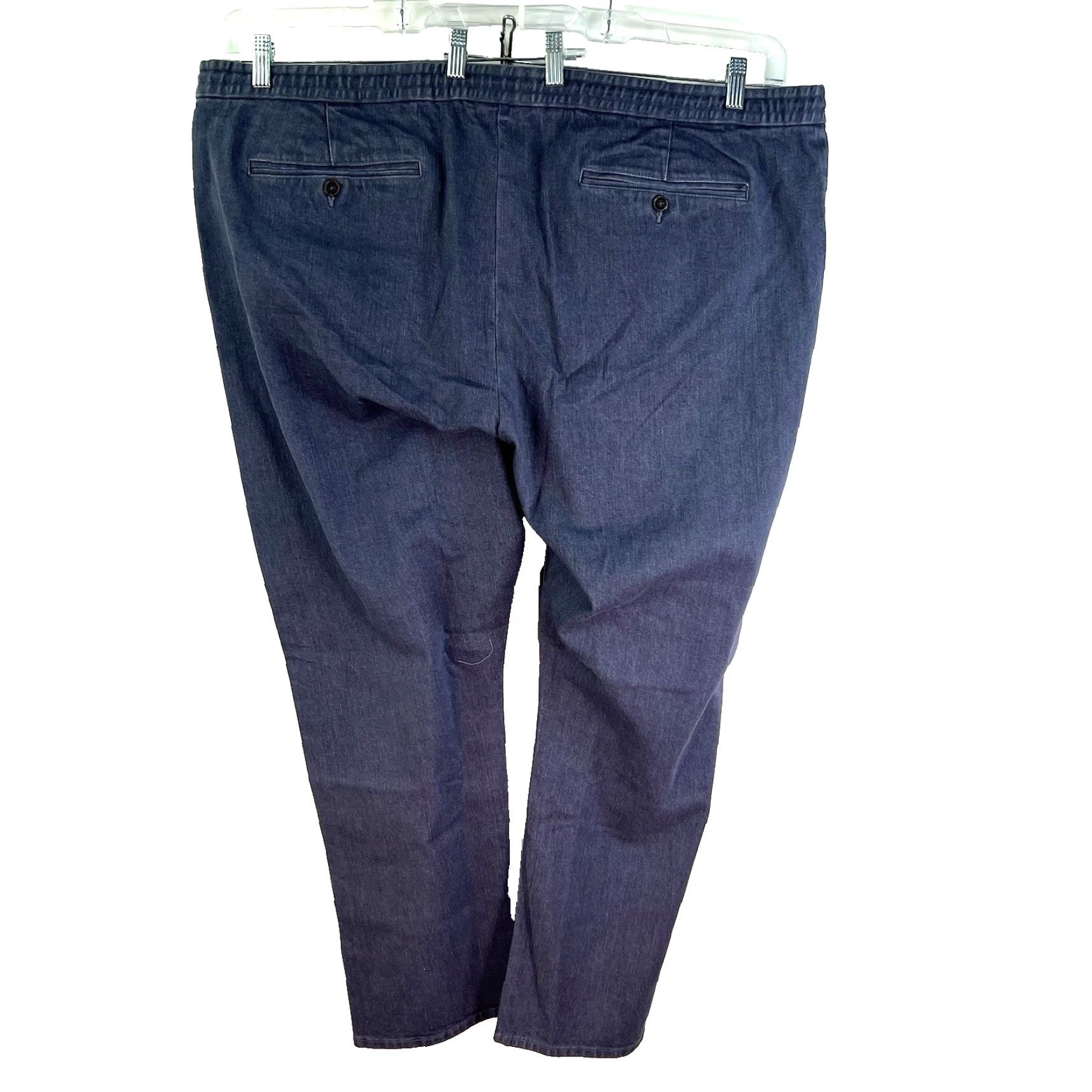 Proper Cloth Proper Cloth Jeans Men SZ 50 Denim Relaxed Stretch Elastic Waist Khakis 32 Inseam Gray Vintage No Size US 34 / EU 50 - 7 Thumbnail