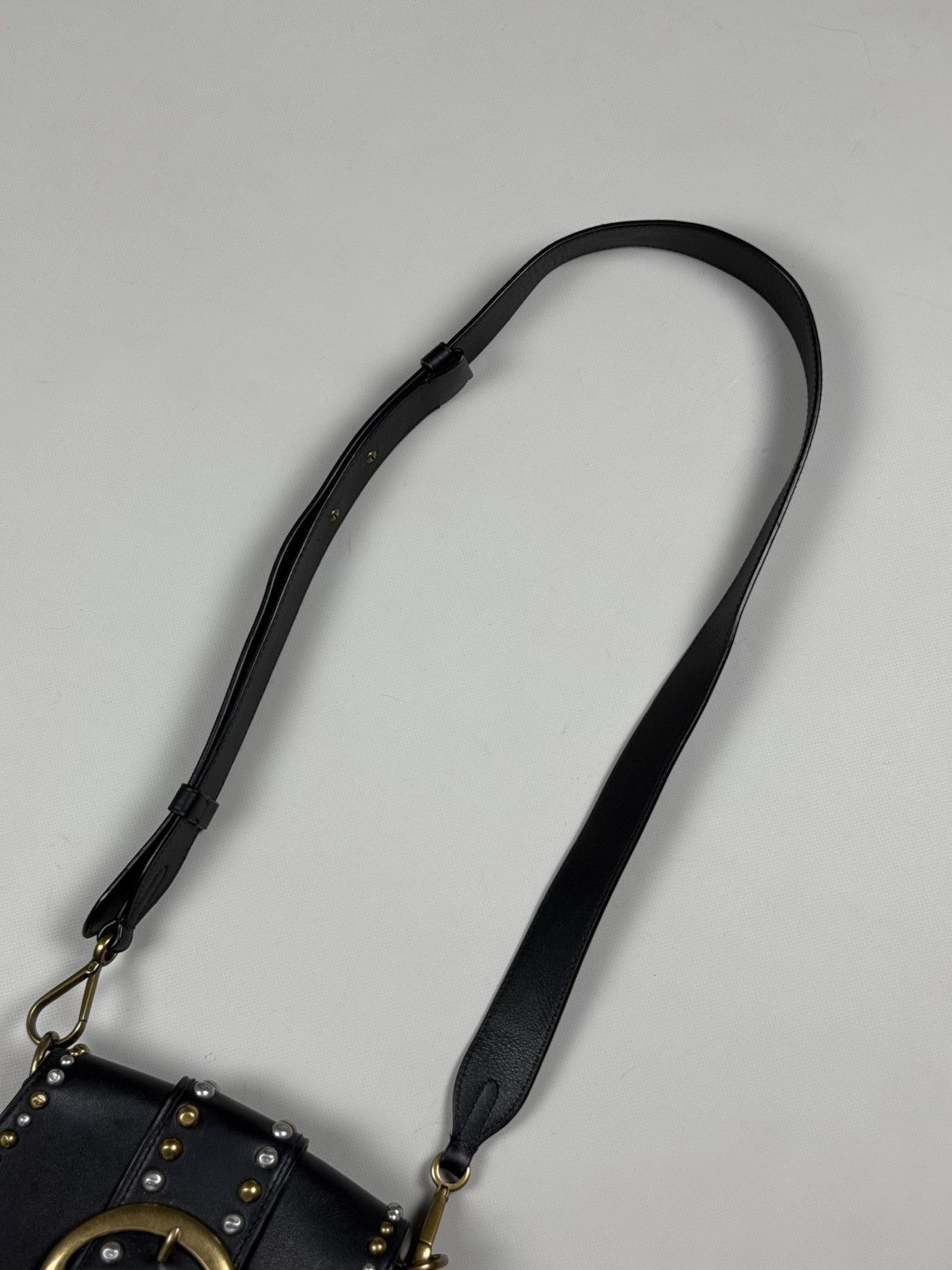 Polo Ralph Lauren Polo Ralph Lauren Leather Studded Lennox Crossbody Bag Size ONE SIZE - 4 Thumbnail