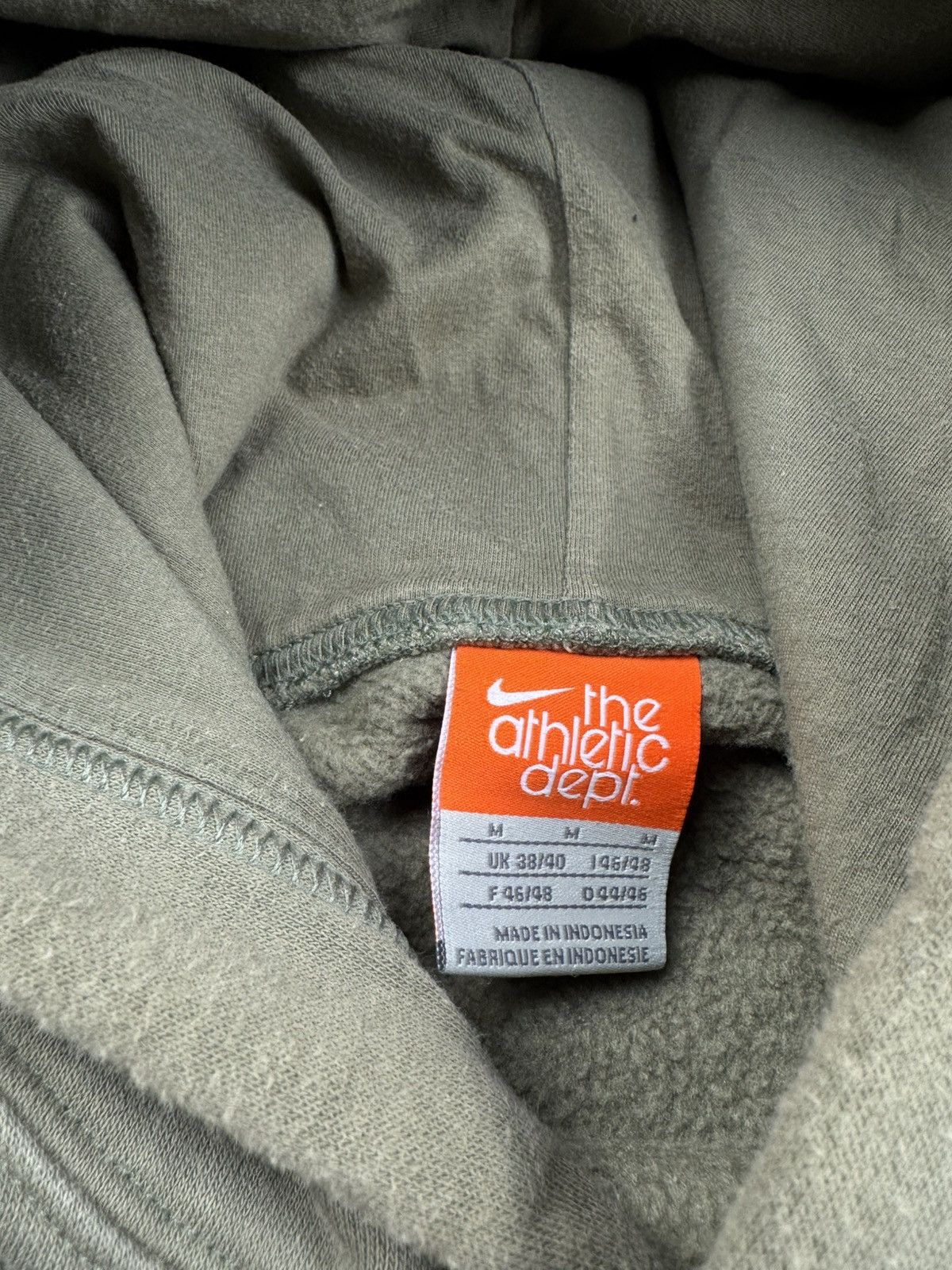 Nike × Vintage NIKE VINTAGE CENTER LOGO OVERSIZE BOXY HOODIE Size US M / EU 48-50 / 2 - 8 Thumbnail