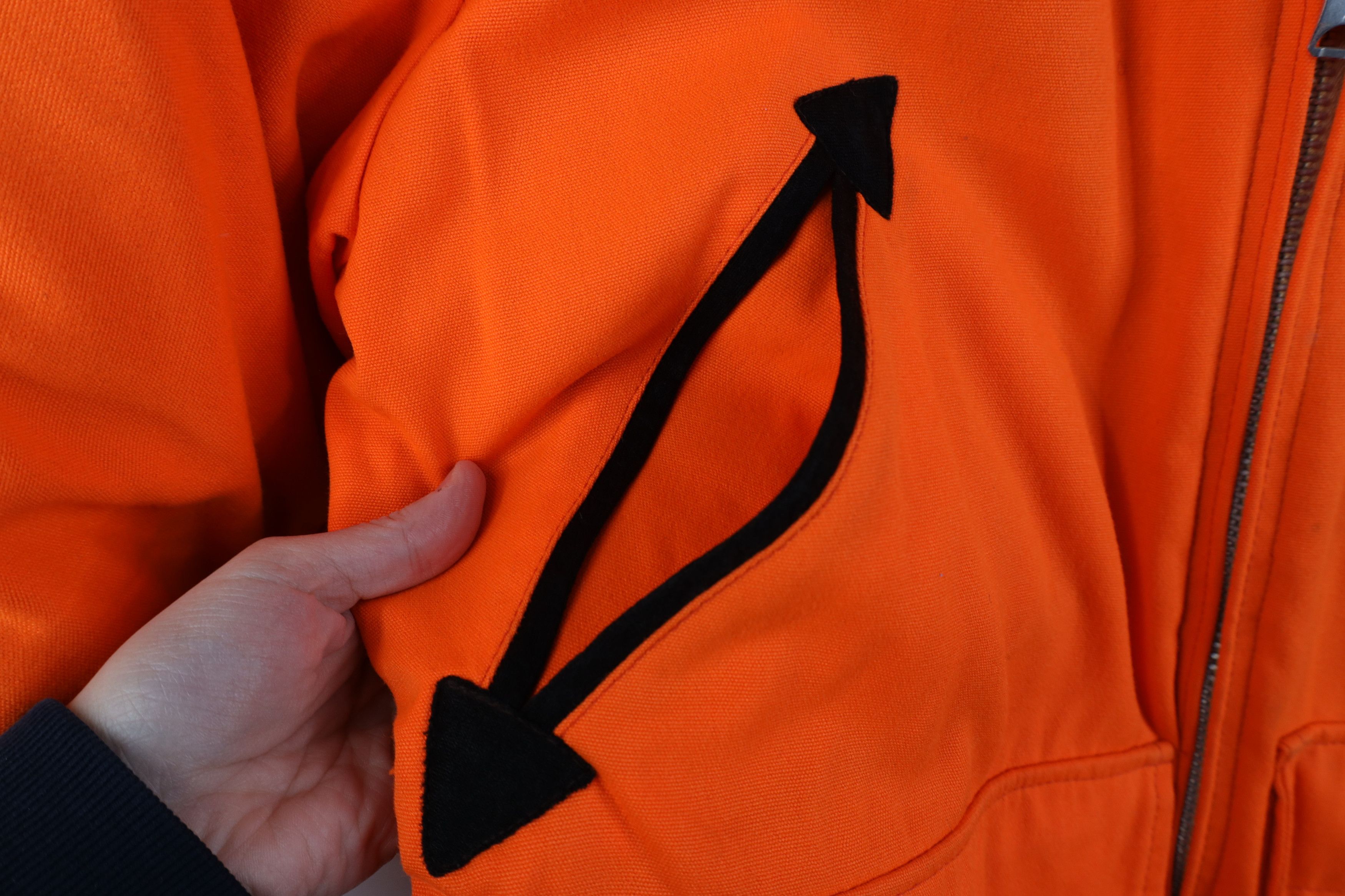 Woolrich Woolen Mills Vintage 70s Woolrich Down Puffer Jacket Blaze Orange USA Size US M / EU 48-50 / 2 - 8 Thumbnail