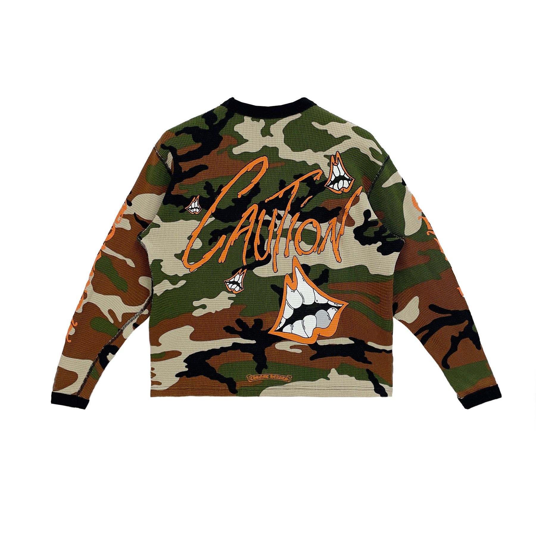 Chrome Hearts Chrome Hearts Matty Boy Camouflage Waffle Thermal T-Shirt T Size S / US 4 / IT 40 - 1 Thumbnail