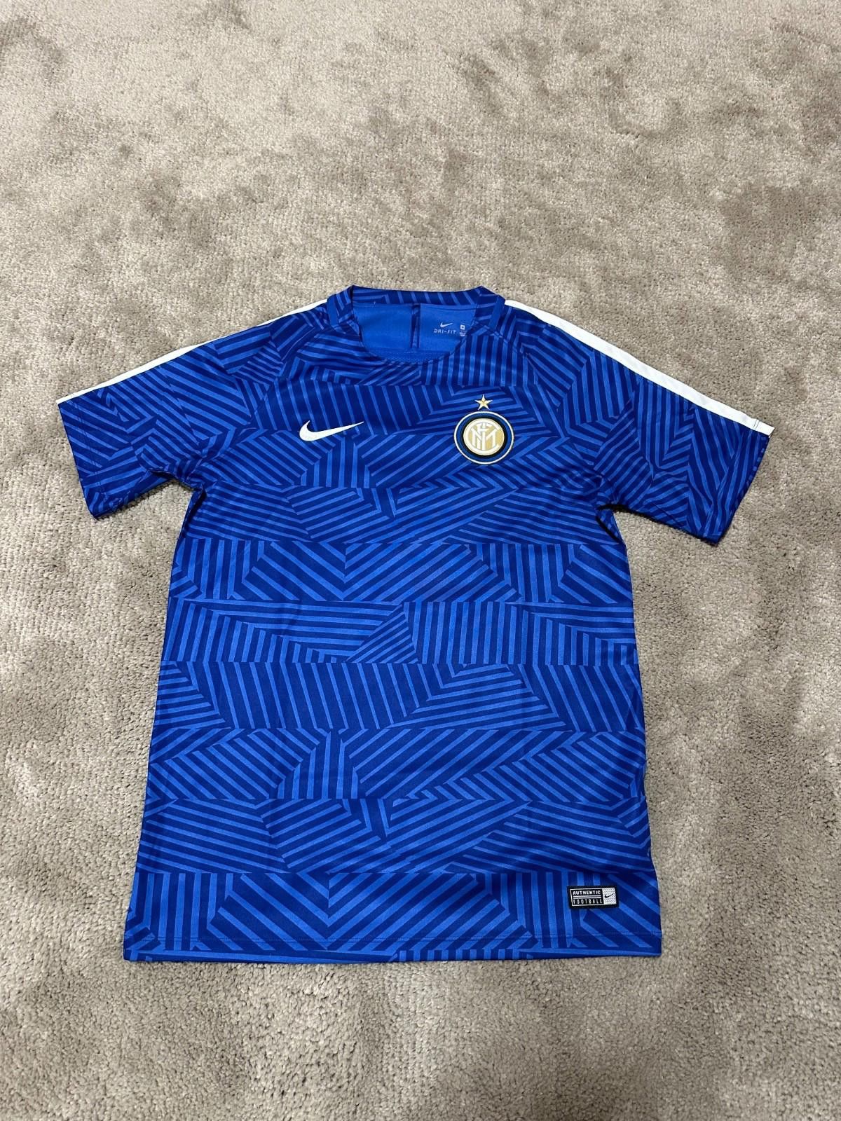 Nike 2016-17 Inter Milan Nike Football Soccer Training Shirt Sz M Size US M / EU 48-50 / 2 - 1 Thumbnail