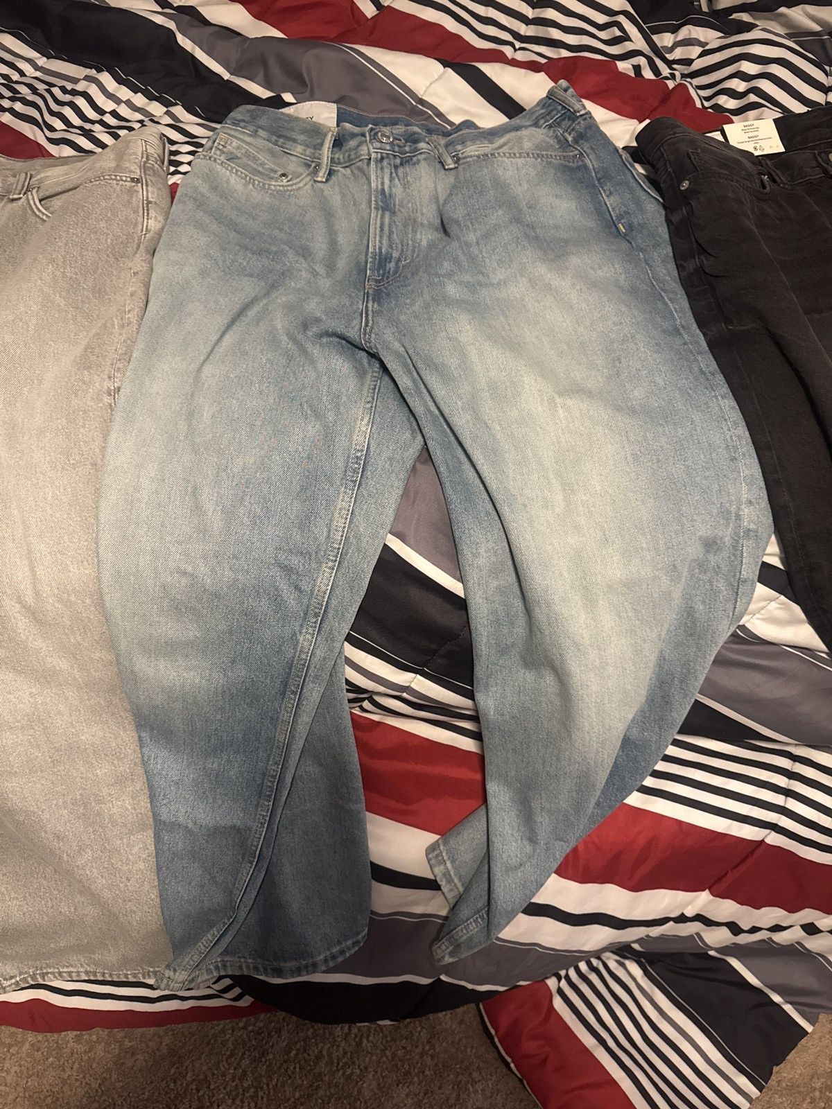 H&M 3 pair of H&M baggy pants Size US 34 / EU 50 - 3 Thumbnail