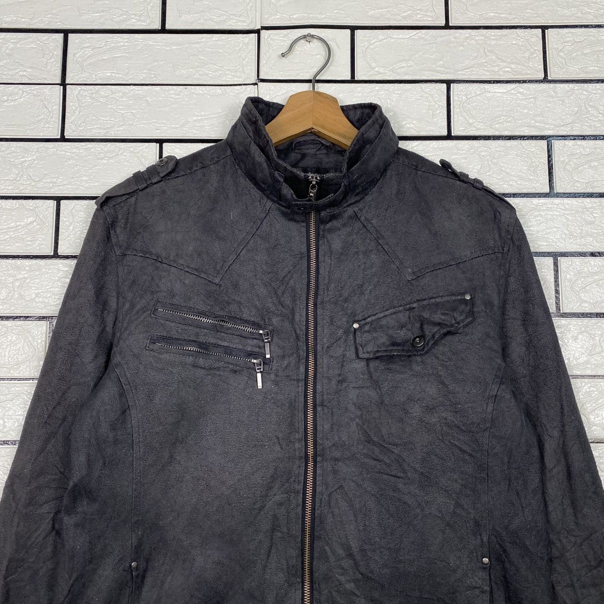 Japanese Brand 📌Vintage Chore Biker Jacket Urban Collection Issey Miyake Size US L / EU 52-54 / 3 - 4 Thumbnail