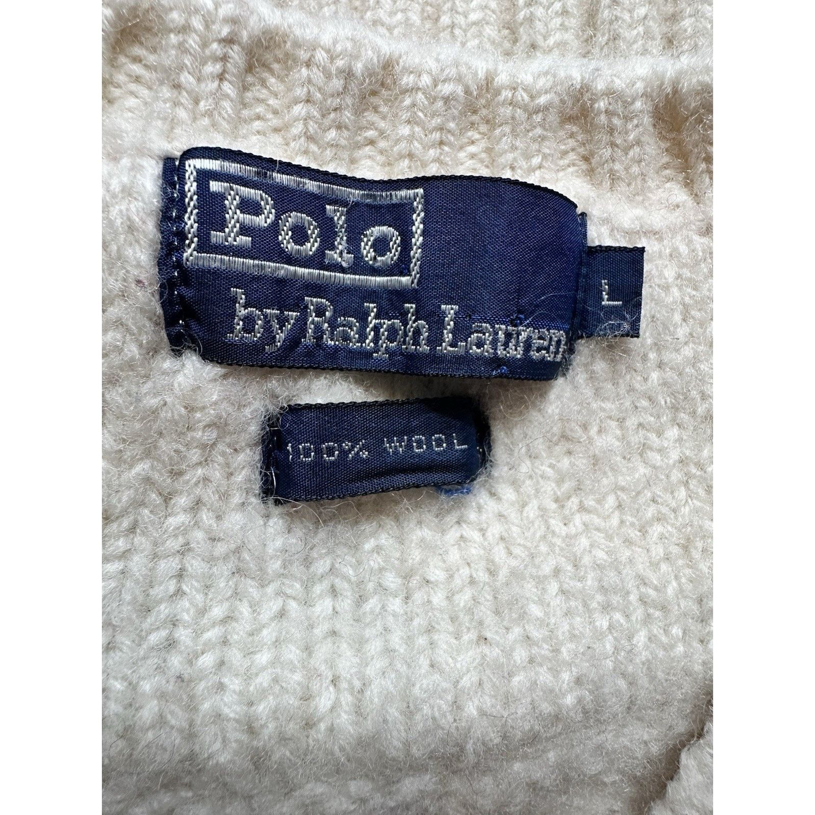 Polo Ralph Lauren Vintage 1980s Polo Ralph Lauren Wool Tennis Sweater Large Size US L / EU 52-54 / 3 - 12 Thumbnail