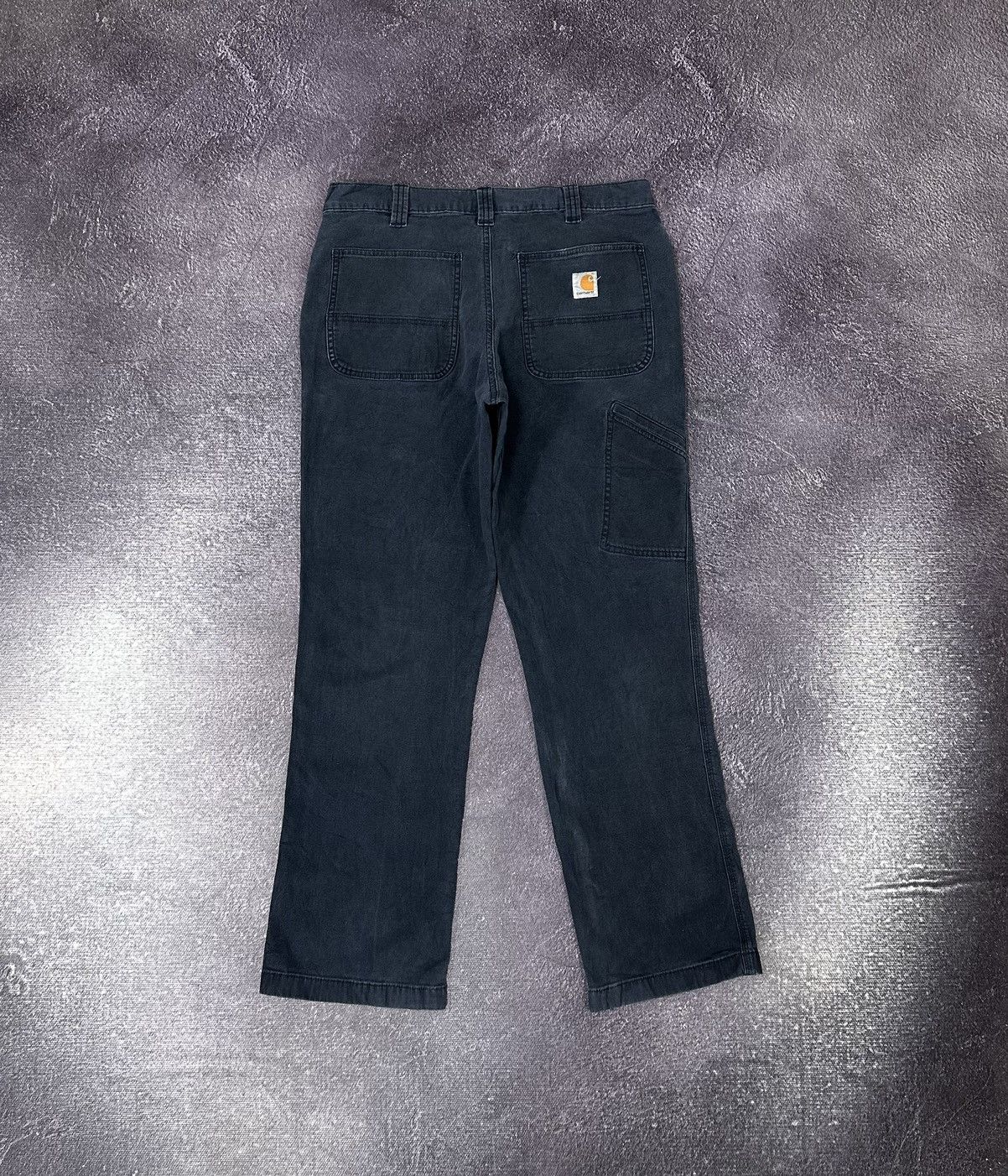 Carhartt Vintage Carhartt Faded Carpenter Opium Baggy USA Work Pants Size US 34 / EU 50 - 1 Thumbnail