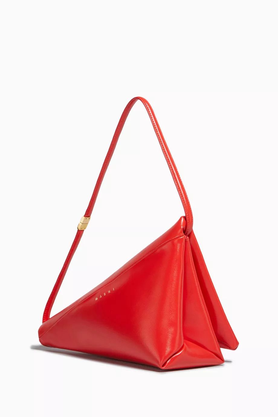 Marni oc11z0525 Size: OS/Prisma Shoulder Bag In Leather in Red Size ONE SIZE - 2 Thumbnail