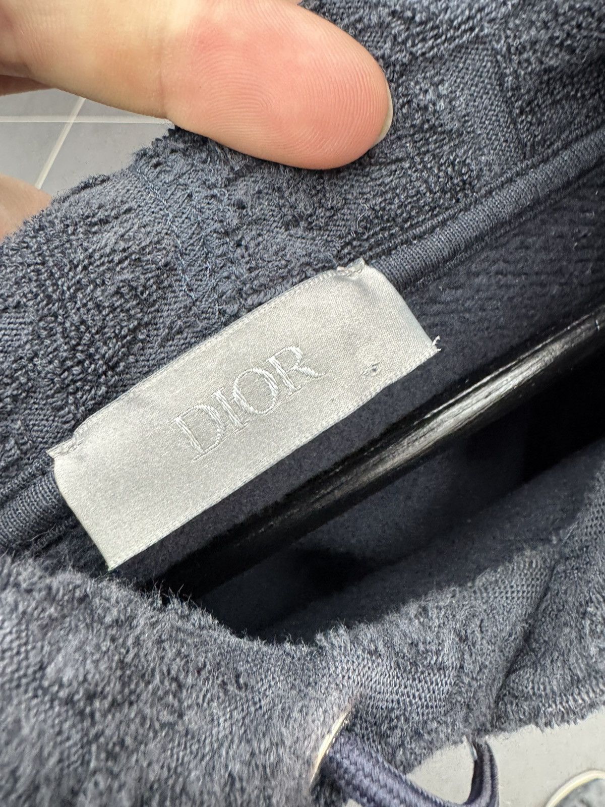 Dior Dior oblique towel hoodie Size US M / EU 48-50 / 2 - 4 Thumbnail