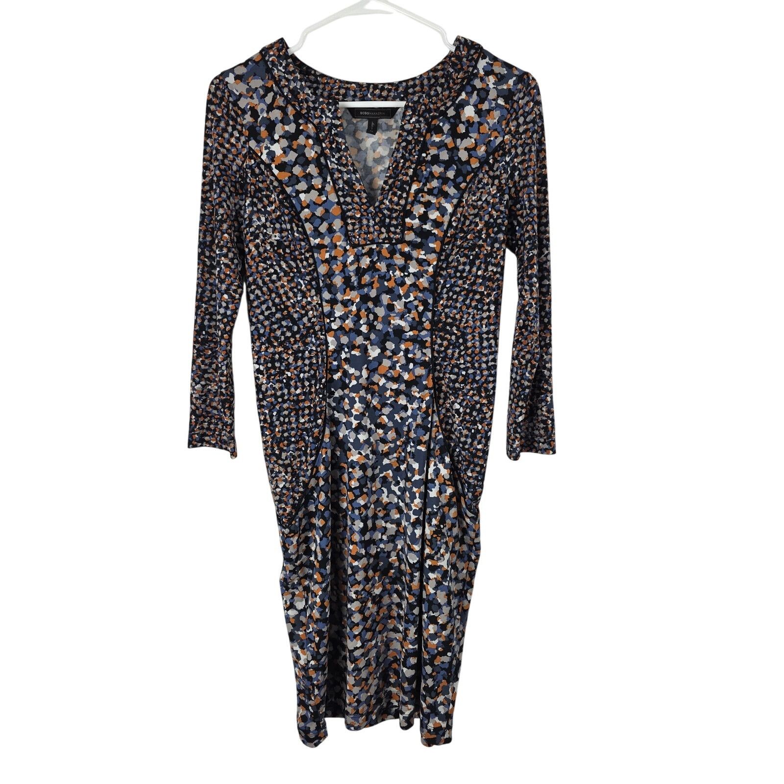 Bcbgmaxazria BCBGMAXAZRIA Lagen Look Midi Dress XS Womens Art To Wear Size XS / US 0-2 / IT 36-38 - 1 Thumbnail
