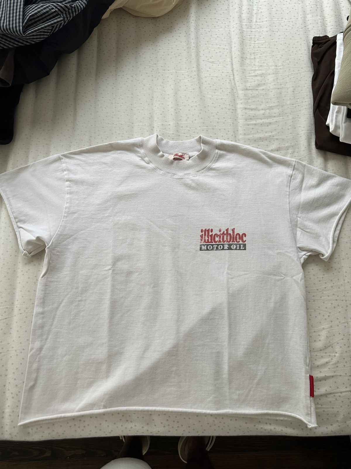 Other Illicit Bloc MAG RAW HEM T-SHIRT Size US S / EU 44-46 / 1 - 1 Thumbnail