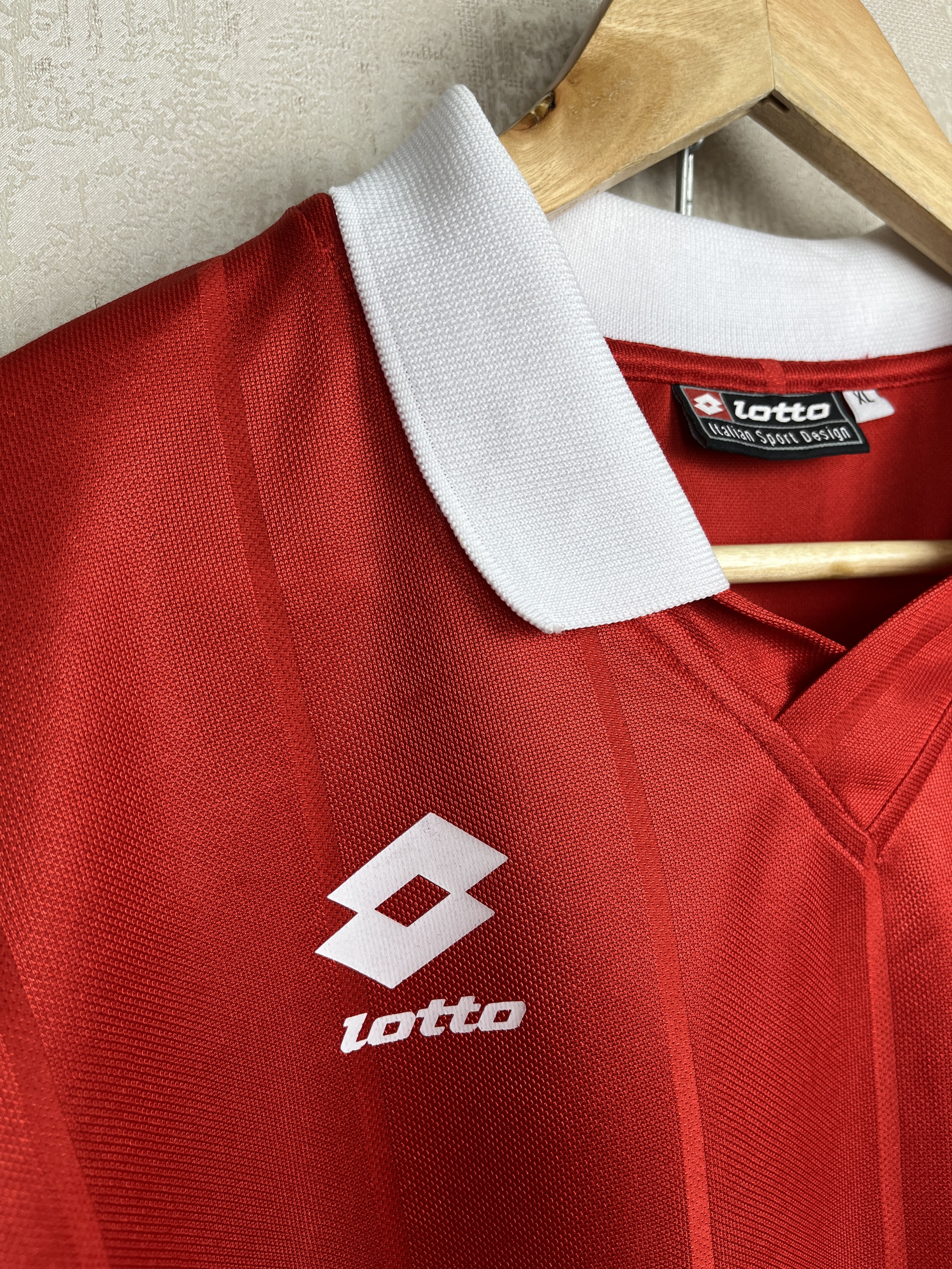 Lotto Sport Lotto Long Sleeve Soccer Football Jersey Size US XL / EU 56 / 4 - 4 Thumbnail