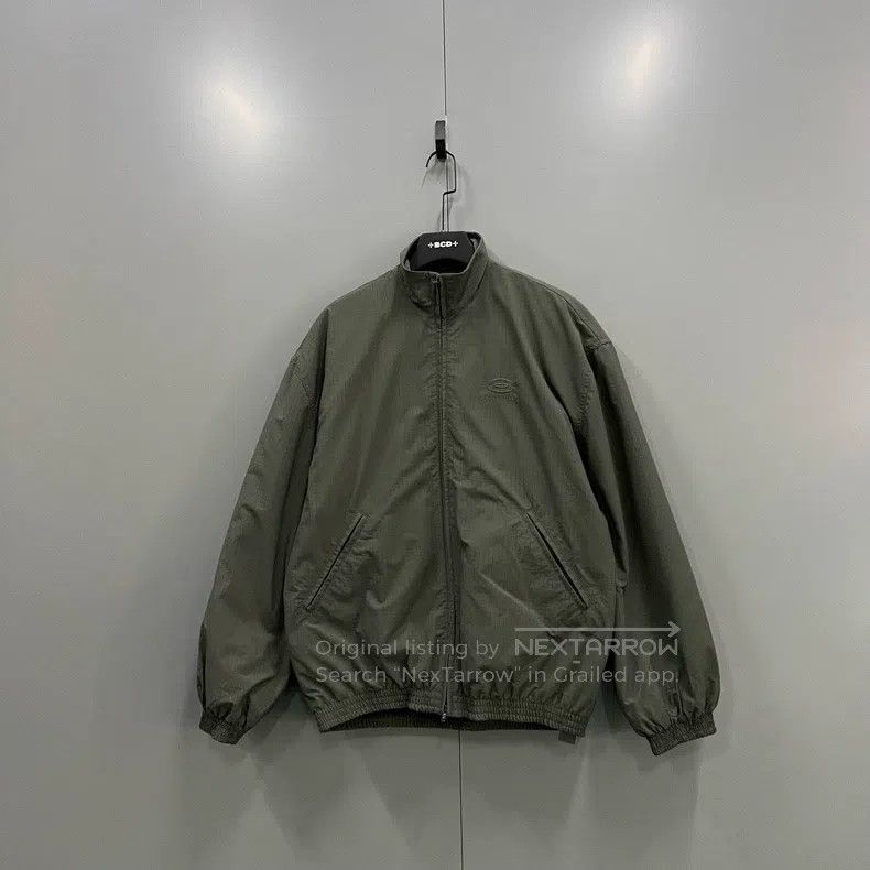 Balenciaga Balenciaga Olive Embroidered Logo Jacket Size US M / EU 48-50 / 2 - 1 Thumbnail