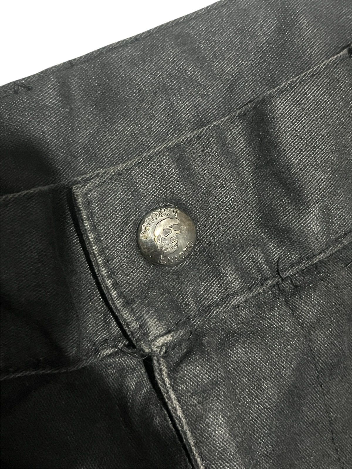 Other H. Naoto Anarchyism Crust Patchwork Waxed Bondage Pants Size US 32 / EU 48 - 9 Thumbnail