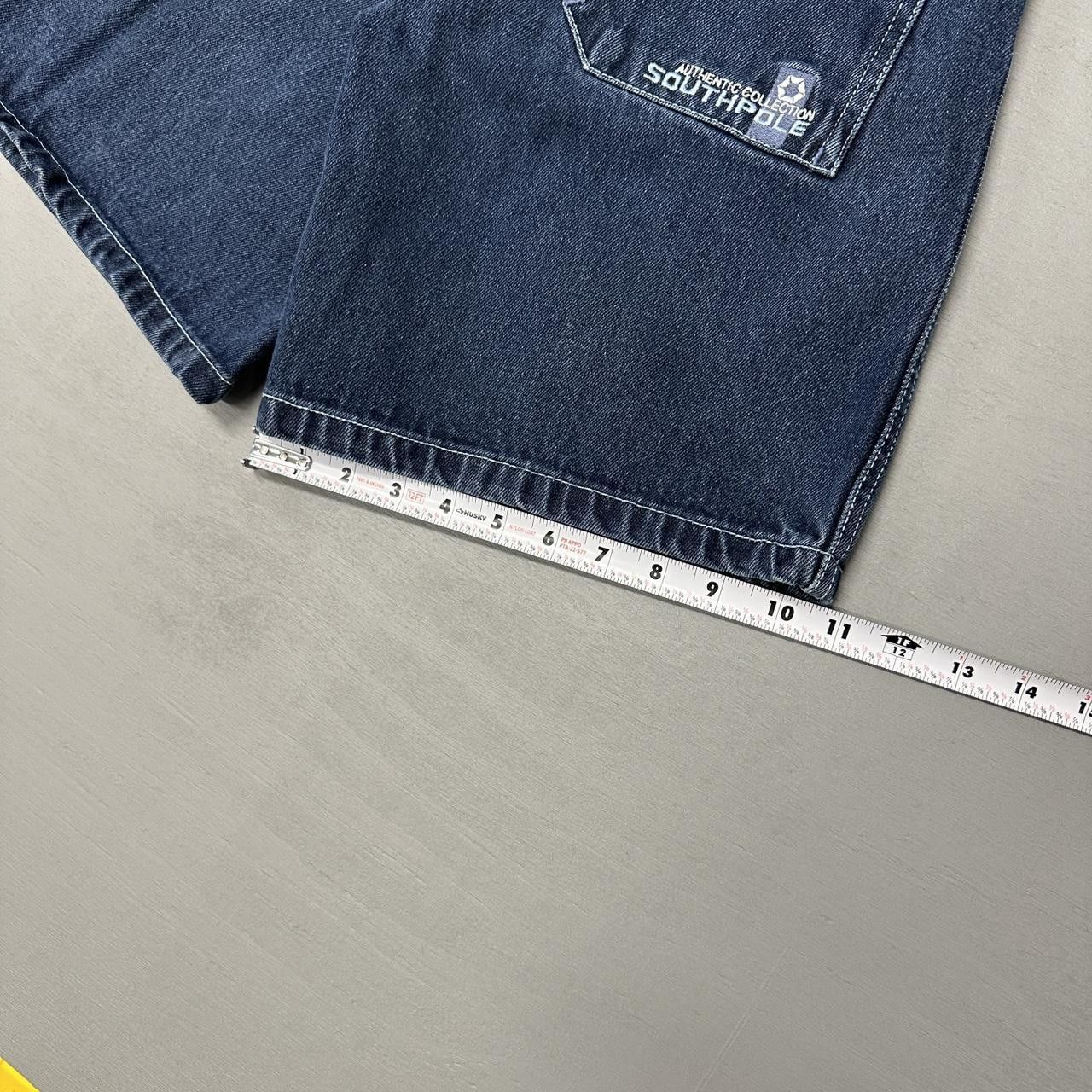 Southpole Y2K Southpole Embroidered Baggy Skater Jorts Size 12 Size 24" / US 00 / IT 34 - 5 Thumbnail