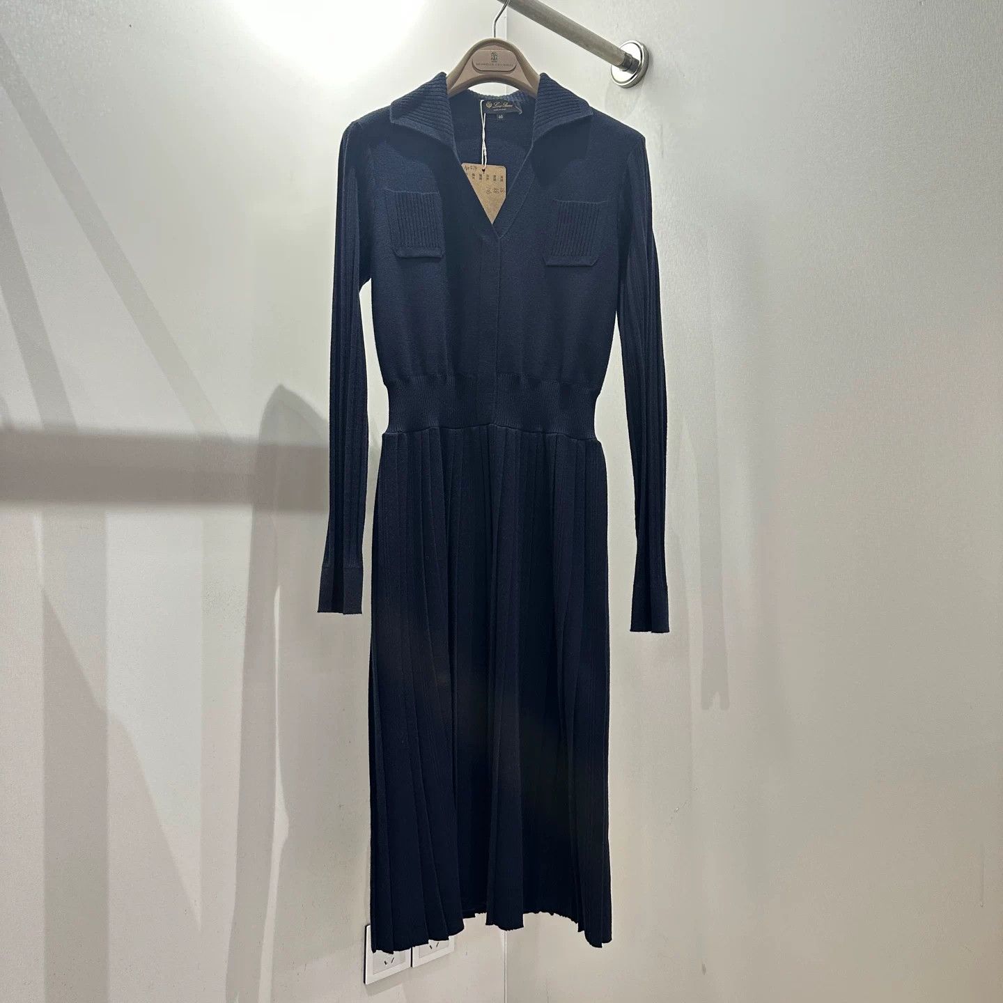 Loro Piana Loro Piana Blue Dress it_40 Women Size S / US 4 / IT 40 - 1 Thumbnail