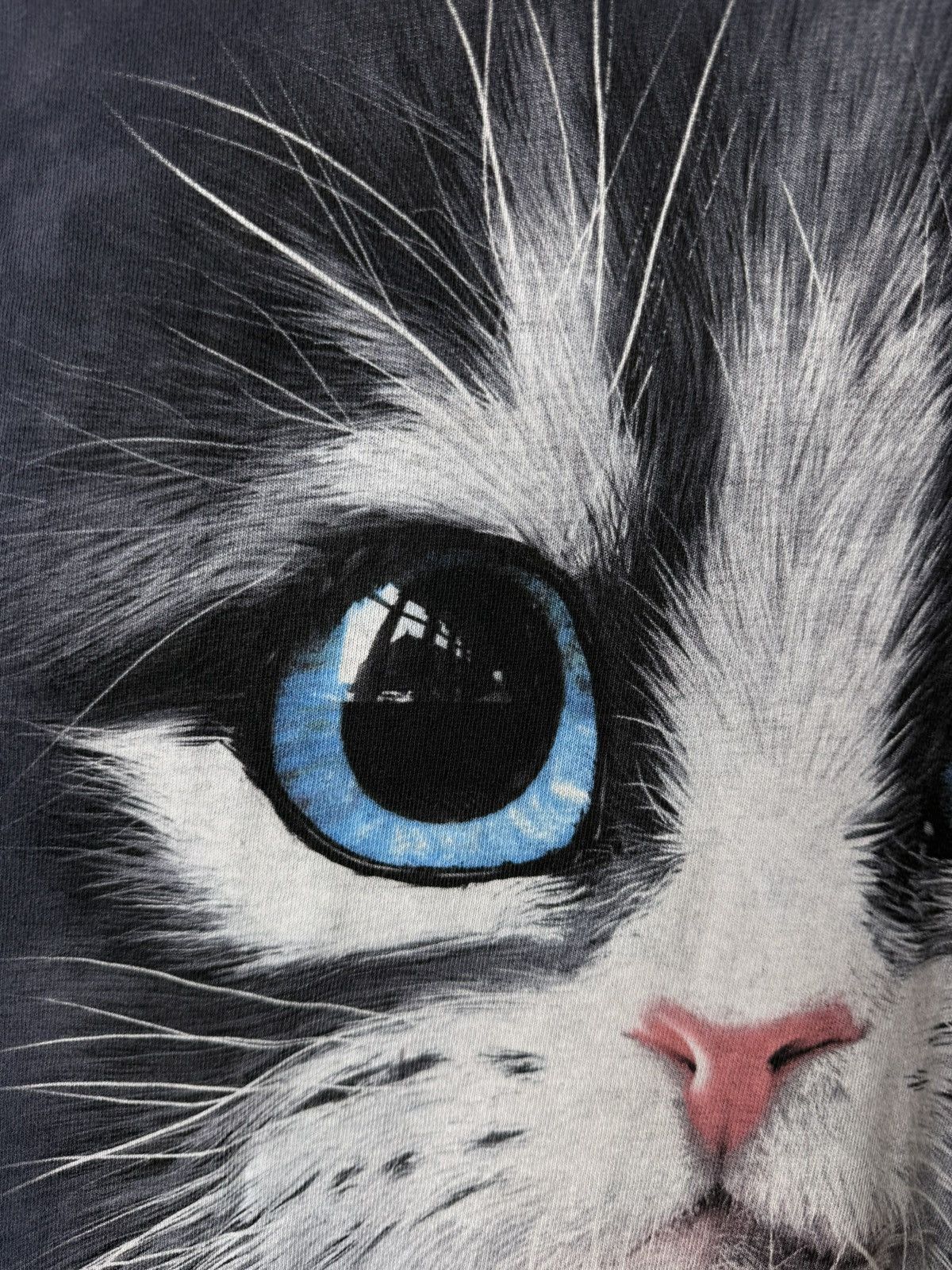 Vintage Vintage Art Funny Cat T Shirt All Over Print Size US XL / EU 56 / 4 - 3 Thumbnail