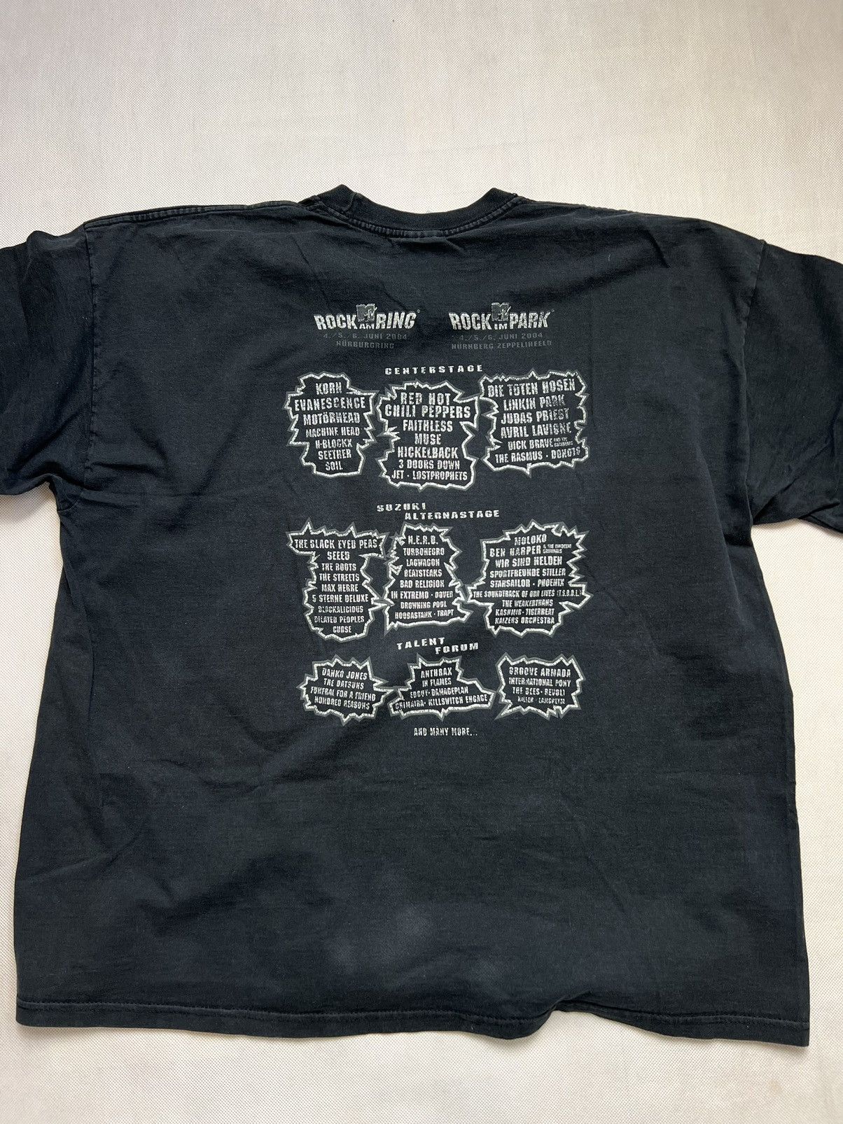 Vintage Tshirt Rock Am Ring MTV Vintage Size US XXL / EU 58 / 5 - 2 Thumbnail