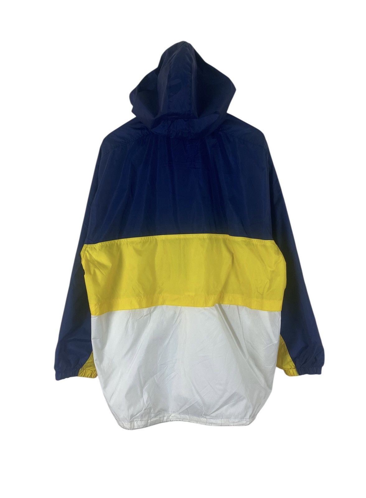 Nike × Vintage Vintage 90s Nike Small Swoosh Windbreaker Hoodie Size US M / EU 48-50 / 2 - 12 Thumbnail