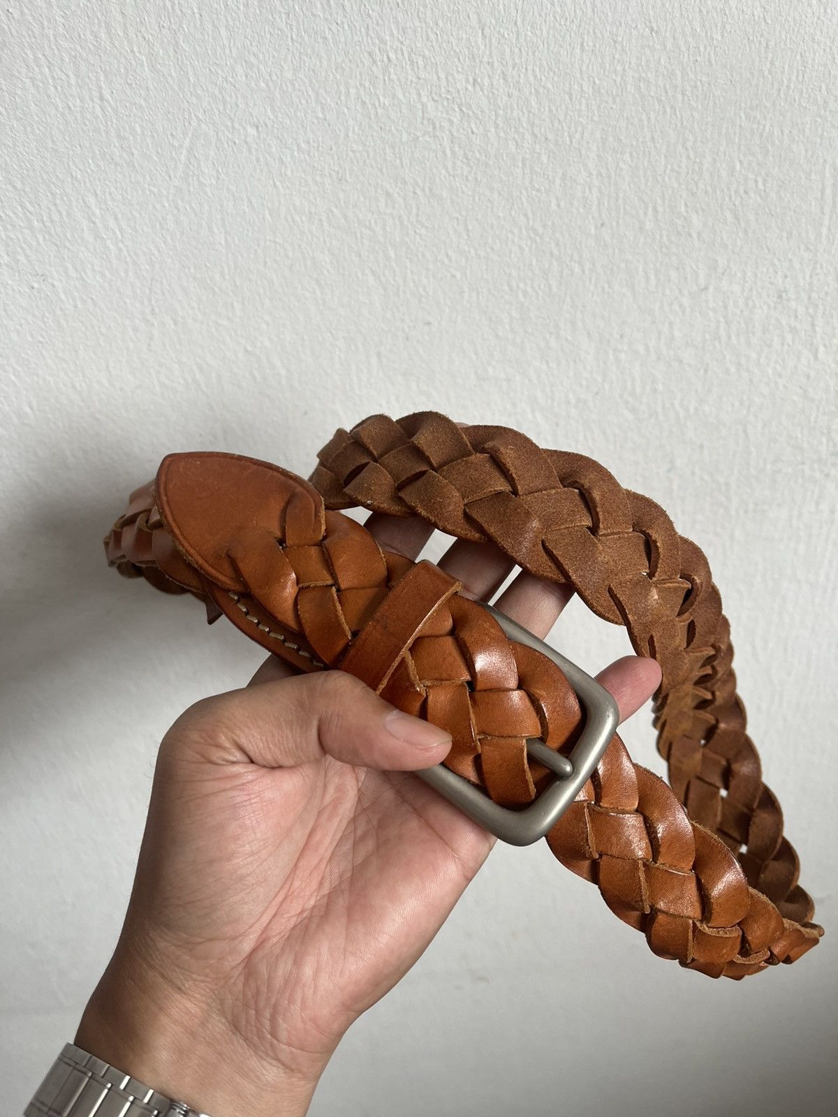 Yohji Yamamoto Yohji yamamoto leather belt Size 32 - 2 Thumbnail