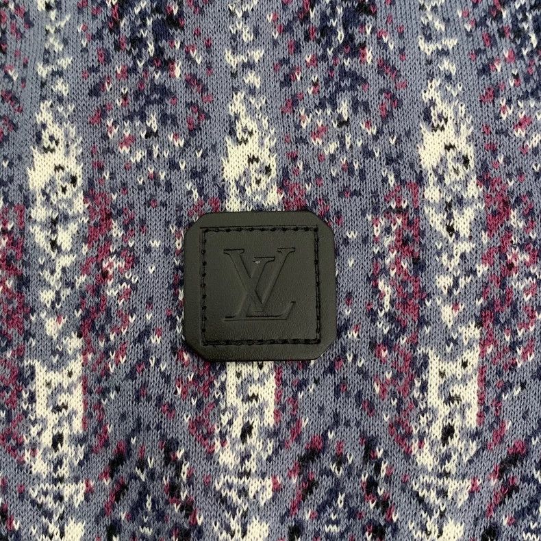Louis Vuitton Louis Vuitton Purple logo logo cotton long-sleeve casual k Size US S / EU 44-46 / 1 - 5 Thumbnail