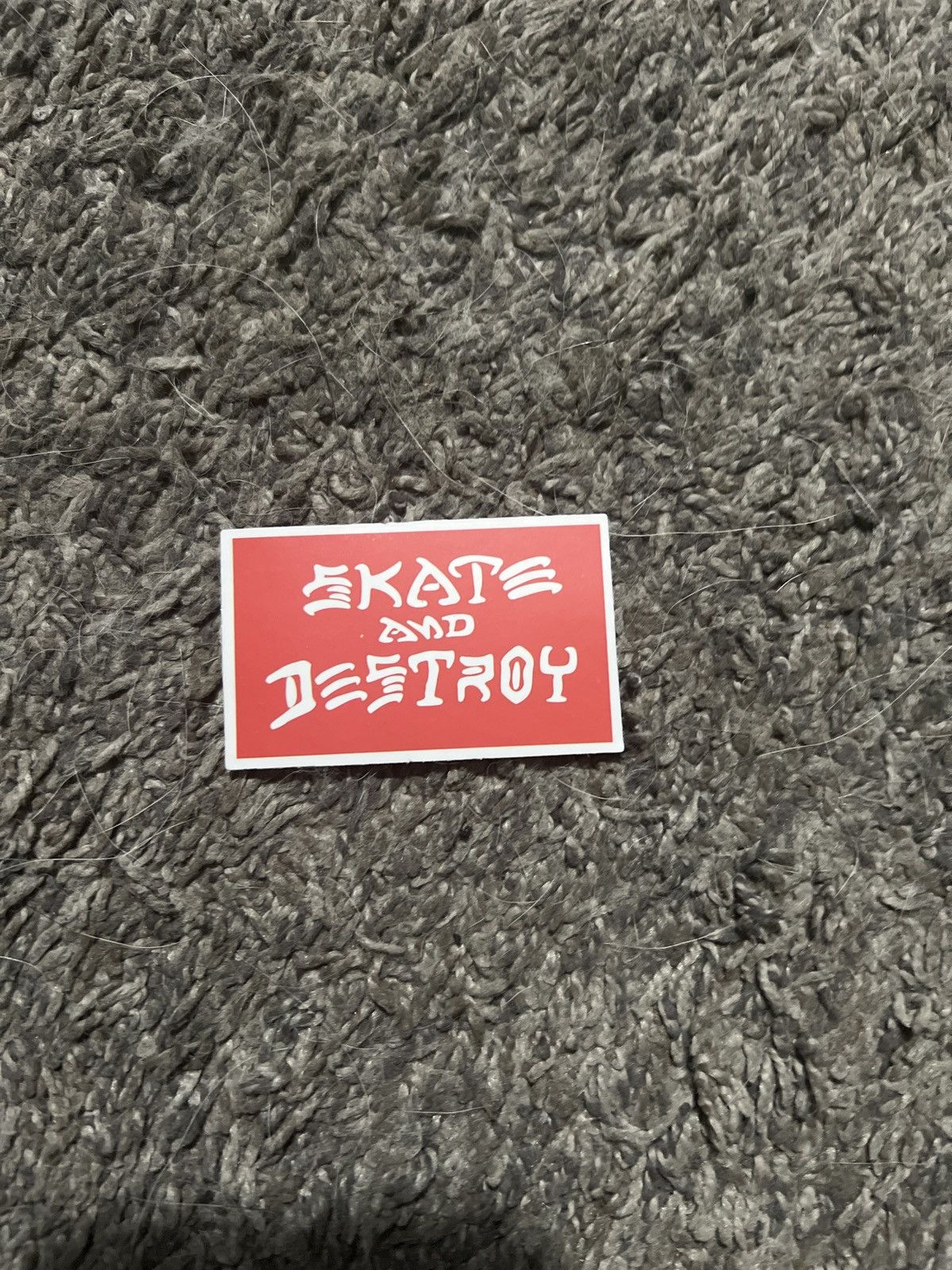 Thrasher Thrasher Skate And Destroy Sticker Size ONE SIZE - 1 Thumbnail