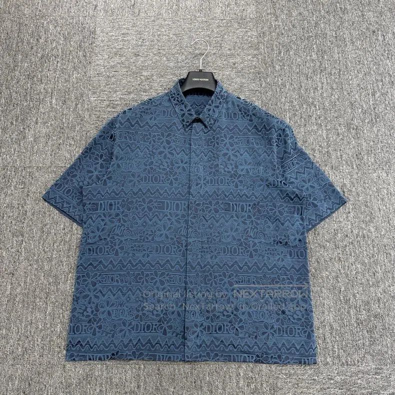 Other Dior Printed Silk Short Sleeve Shirt. Size US M / EU 48-50 / 2 - 1 Thumbnail