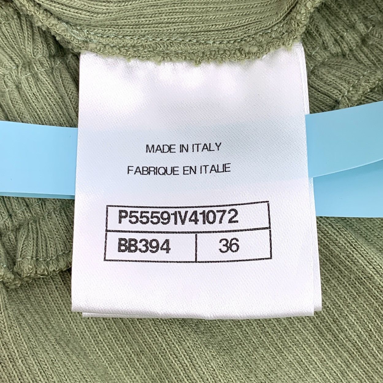 Chanel Chanel Green Logo Badge Cotton Knit Sweatshirt Size XS / US 0-2 / IT 36-38 - 8 Thumbnail