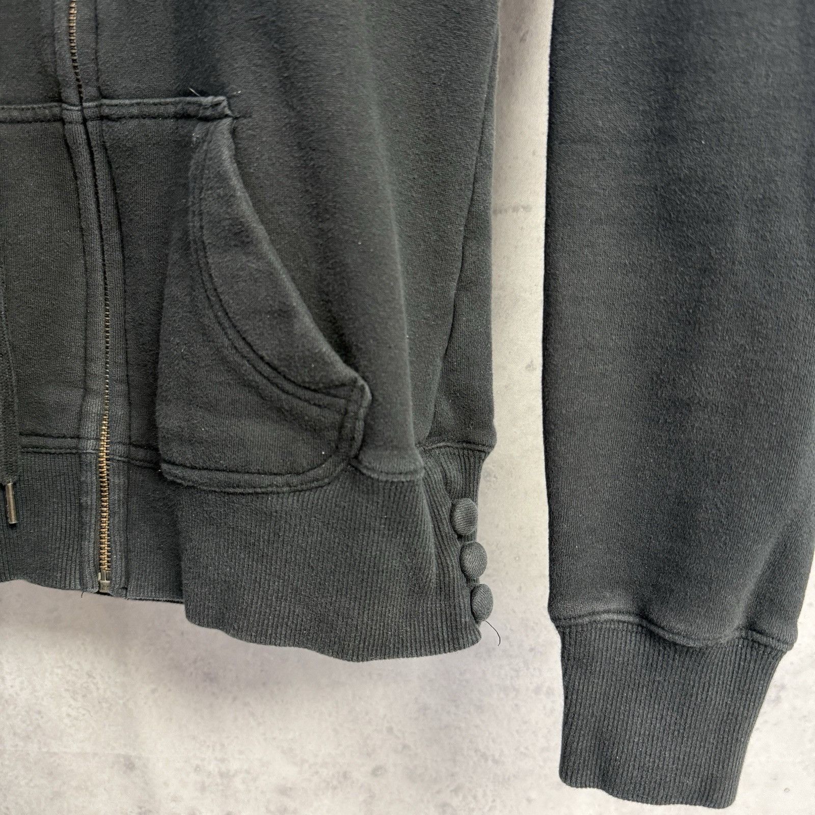 Vintage Roxy Hoodie Sweatshirt Womens Medium Full Zip Surf Y2K Retro Size M / US 6-8 / IT 42-44 - 4 Thumbnail