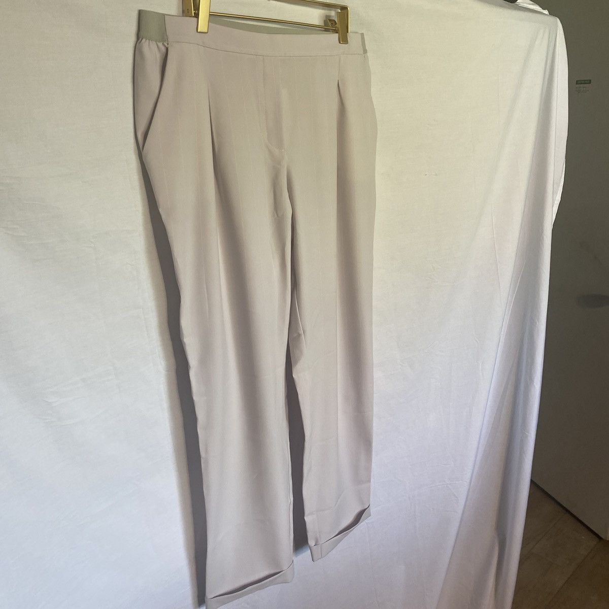 Other Diana Gallesi Light Lavender Pants size 12 NWT MSRP ~$250+ Size 30" / US 8 / IT 44 - 2 Thumbnail