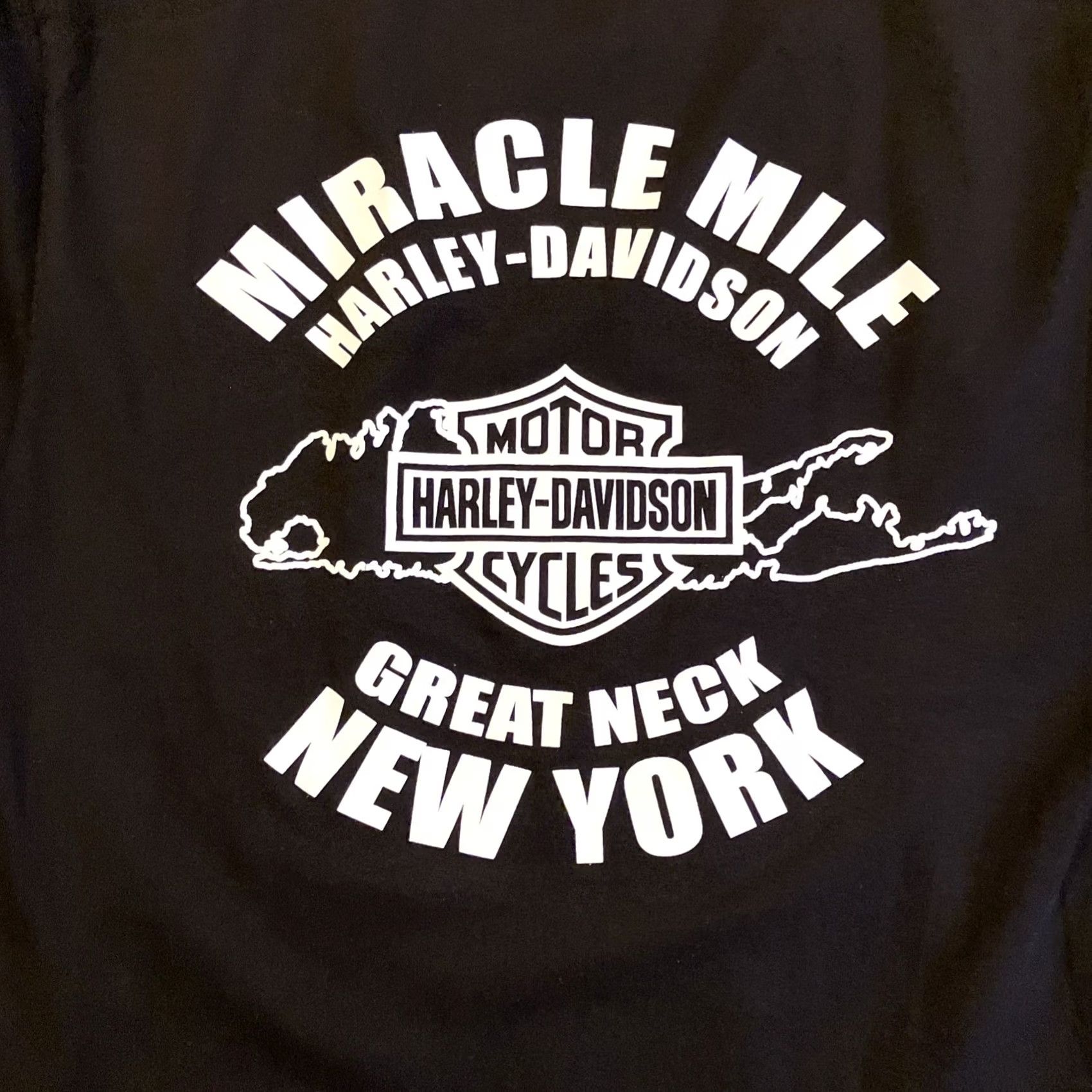 Hanes Miracle Mile Harley Davidson Double Sided T Shirt L Size US L / EU 52-54 / 3 - 5 Thumbnail