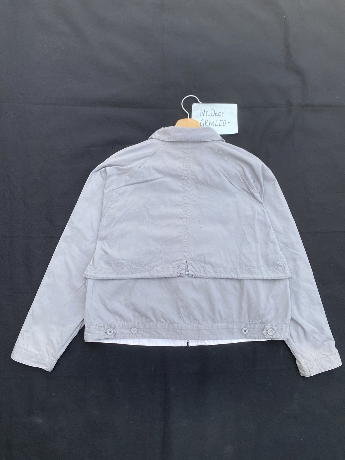 Christian Dior Monsieur Rare Vtg Christian Dior Spellout Reversible Cotton Jacket Size US M / EU 48-50 / 2 - 24 Thumbnail