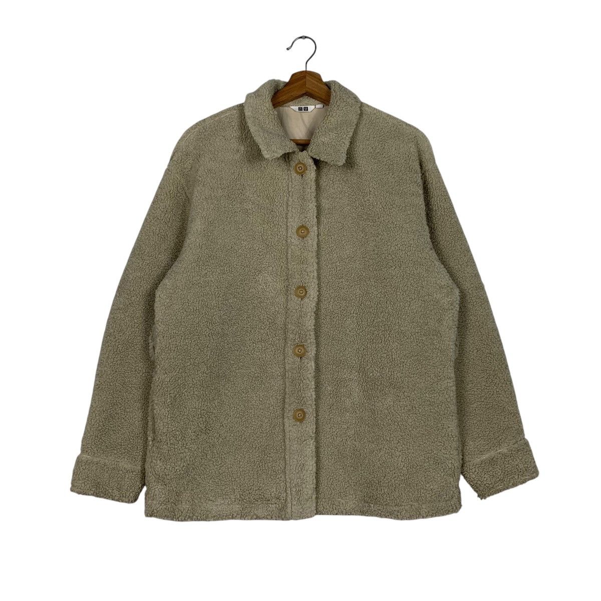 Lemaire × Uniqlo Uniqlo U Lemaire Sherpa Jacket Size L / US 10 / IT 46 - 1 Thumbnail