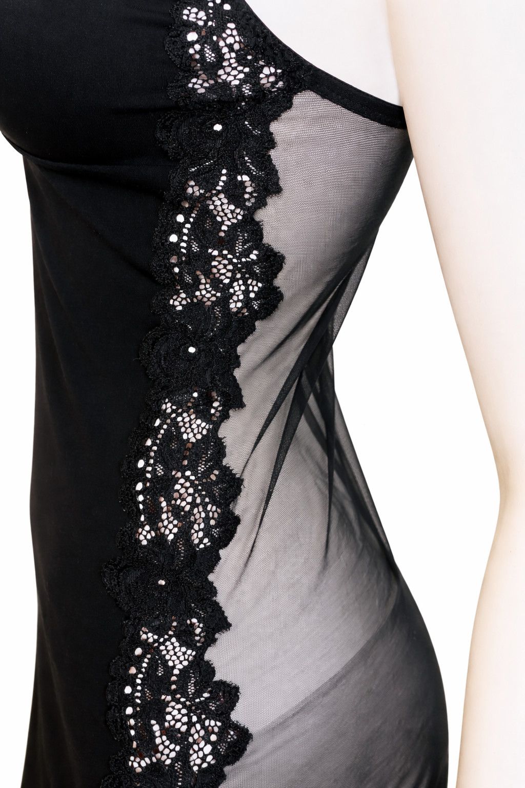 Dolce & Gabbana Dolce & Gabbana Slip Transparent Mesh Lace D&G Sheer Dress Size M / US 6-8 / IT 42-44 - 6 Thumbnail