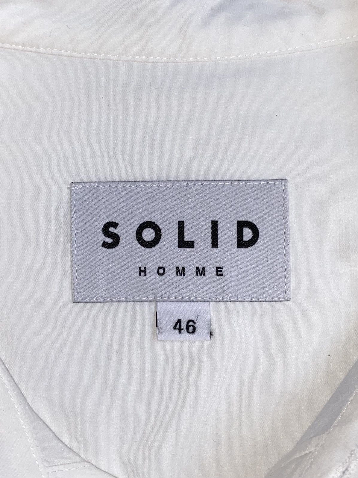 Solid Homme × Wooyoungmi SOLID HOMME White Shirt Size US L / EU 52-54 / 3 - 12 Thumbnail