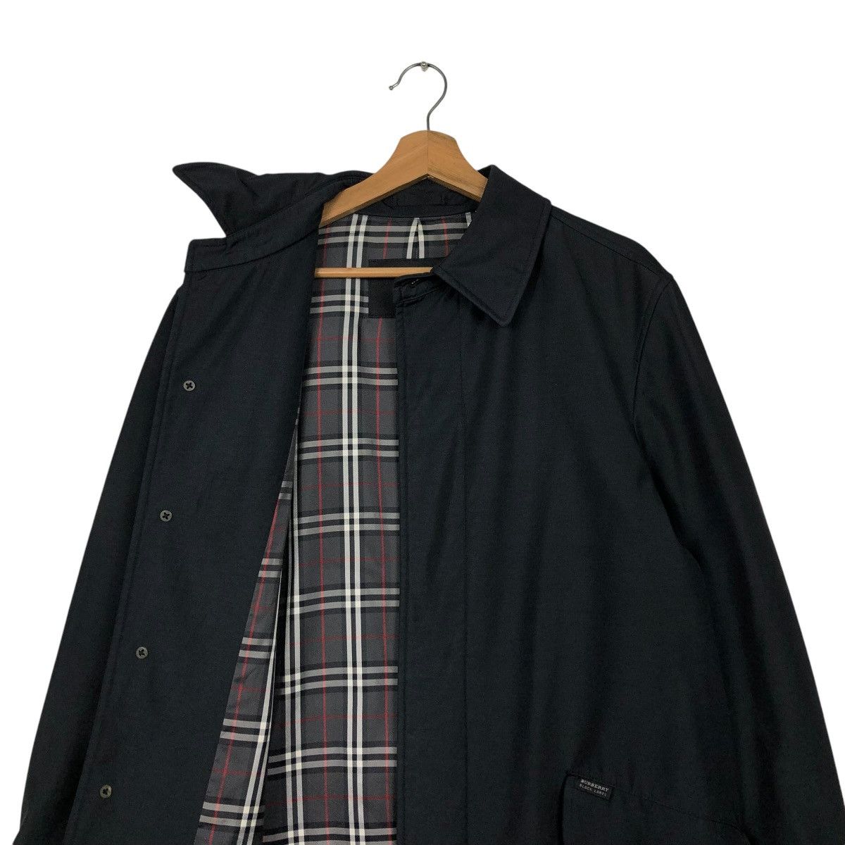 Burberry 🔥VINTAGE TRENCH COAT BURBERRY BLACK LABEL LONG JACKET NOVA Size US L / EU 52-54 / 3 - 15 Thumbnail