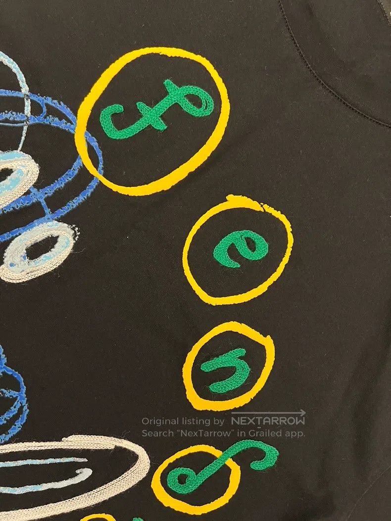 Fendi Fendi T-shirt with Front Embroidery Craftsmanship Size US S / EU 44-46 / 1 - 3 Thumbnail