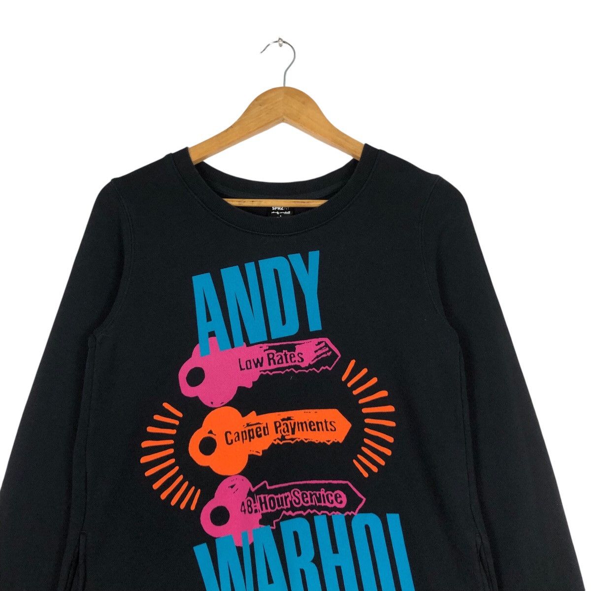 Andy Warhol Andy Warhol Pop Art Long Sweatshirt Small Size US S / EU 44-46 / 1 - 2 Thumbnail