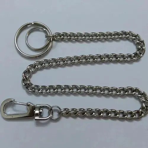 Other 38cm Long Metal Wallet Belt Chain Size ONE SIZE - 4 Thumbnail
