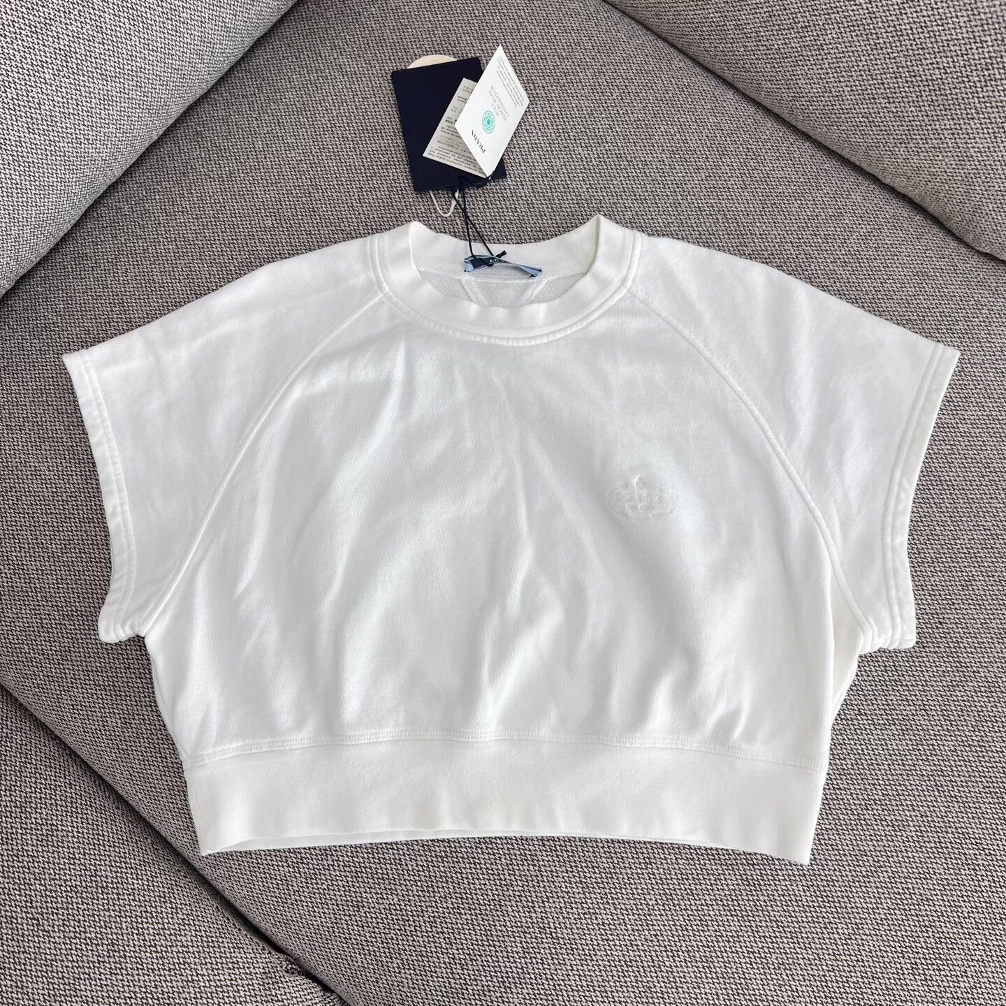 Prada Prada Cotton T-Shirt M Women Size M / US 6-8 / IT 42-44 - 1 Thumbnail