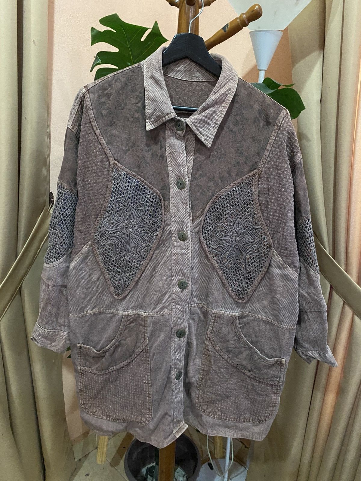 VINTAGE AVANT GARDE PATCHWORK JACKET